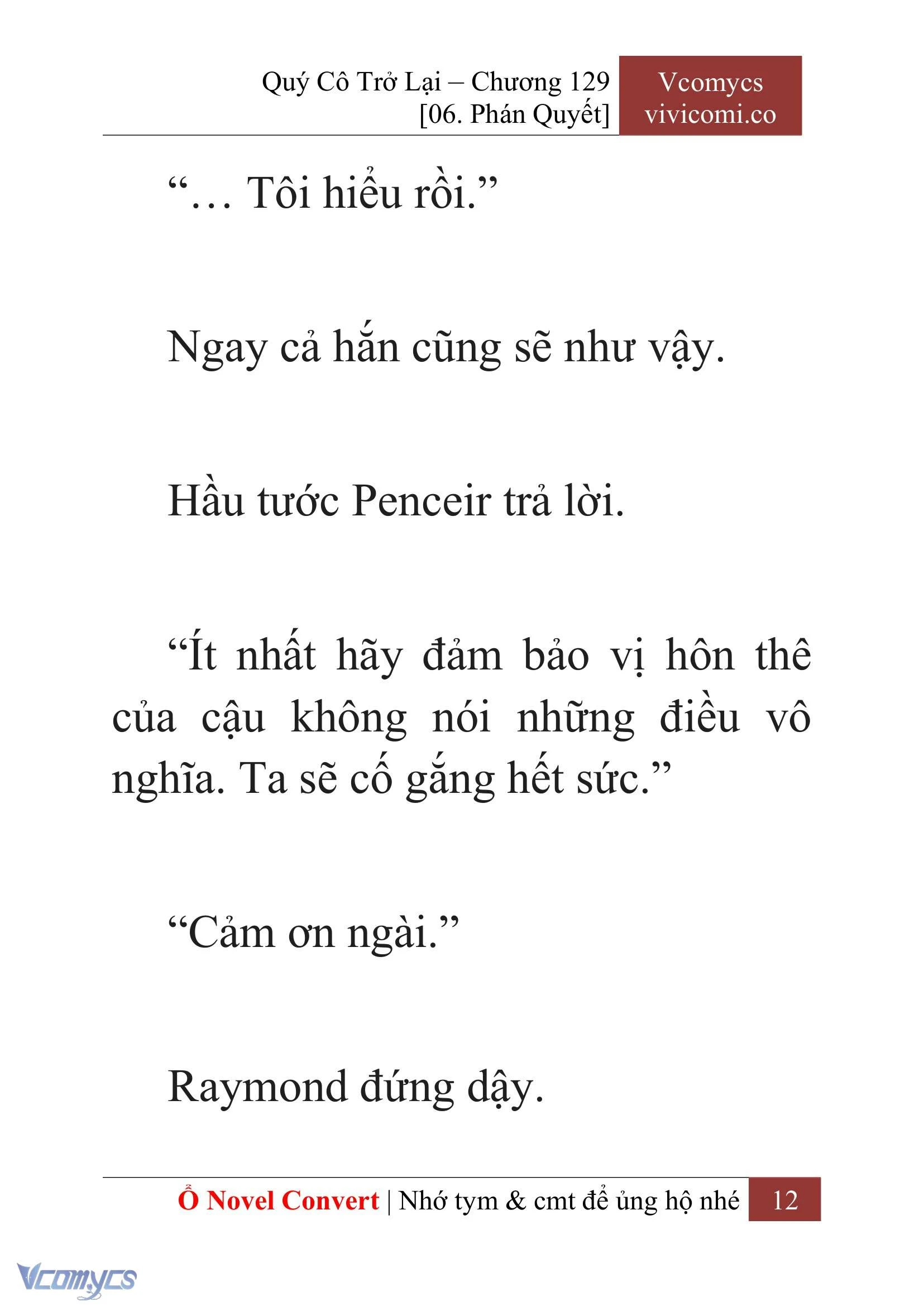 [Novel] Quý Cô Trở Lại Chapter  129 - 14