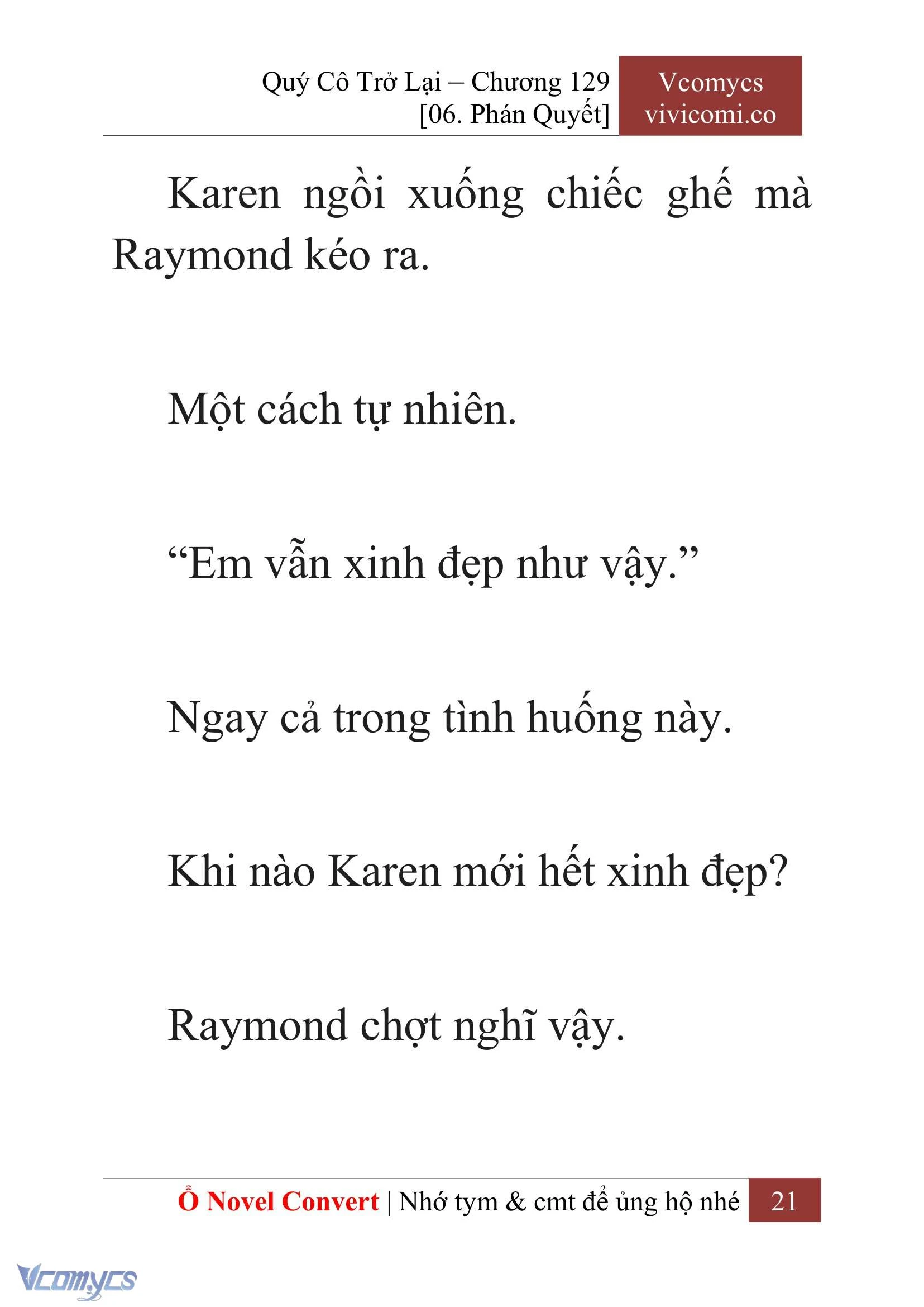 [Novel] Quý Cô Trở Lại Chapter  129 - 23