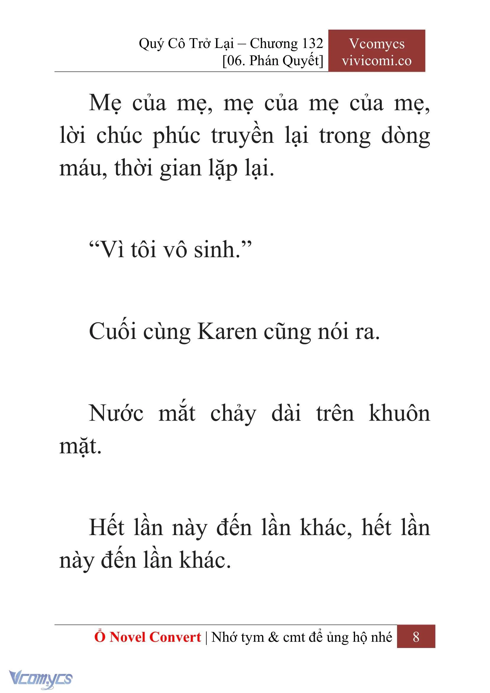[Novel] Quý Cô Trở Lại Chapter  132 - 10