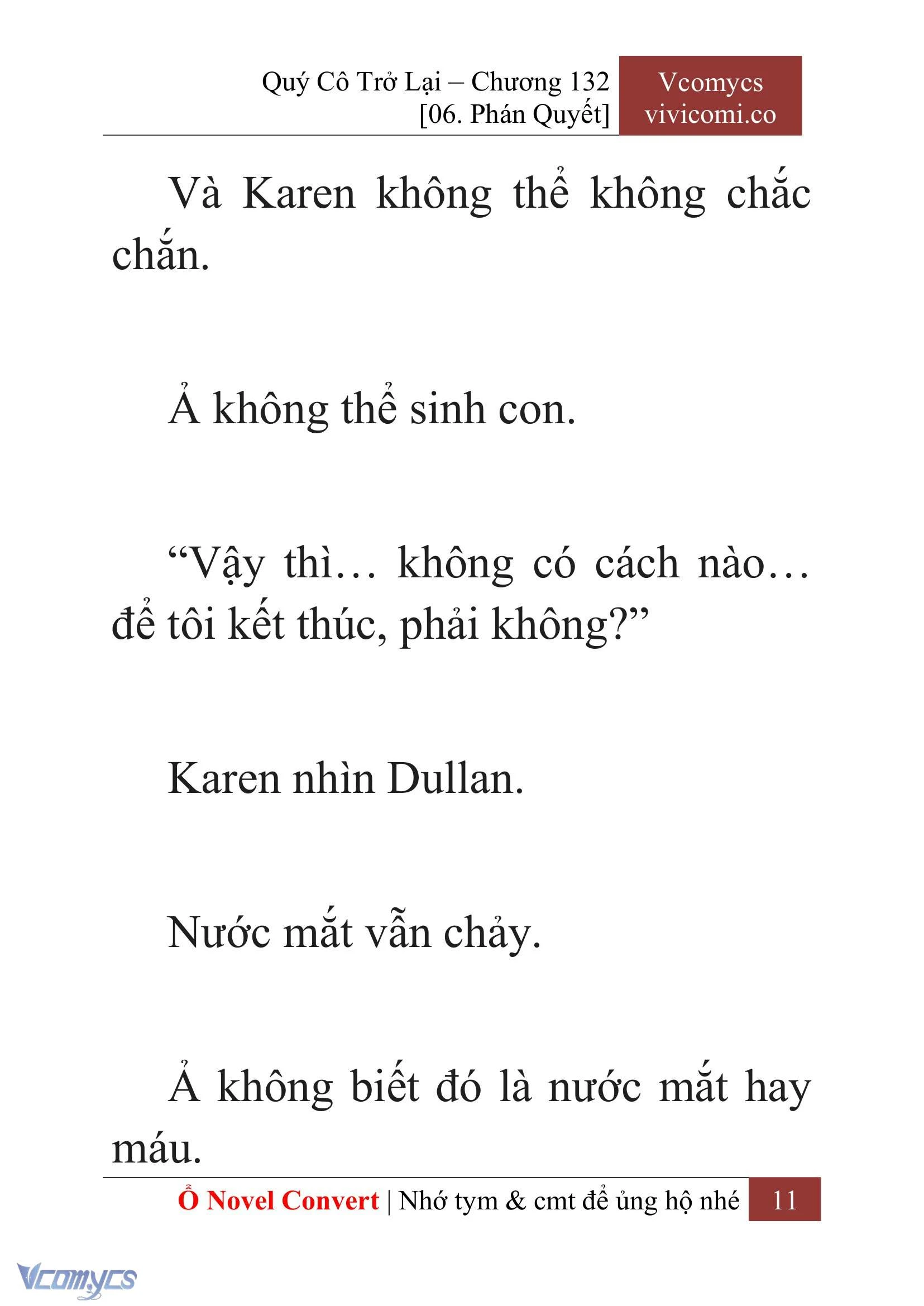[Novel] Quý Cô Trở Lại Chapter  132 - 13