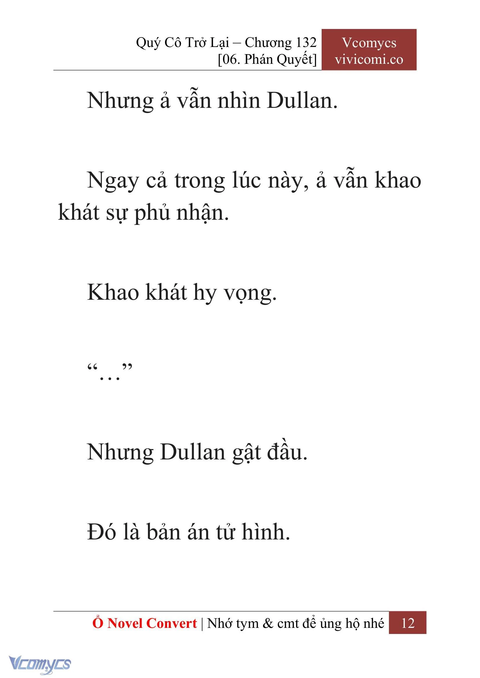 [Novel] Quý Cô Trở Lại Chapter  132 - 14