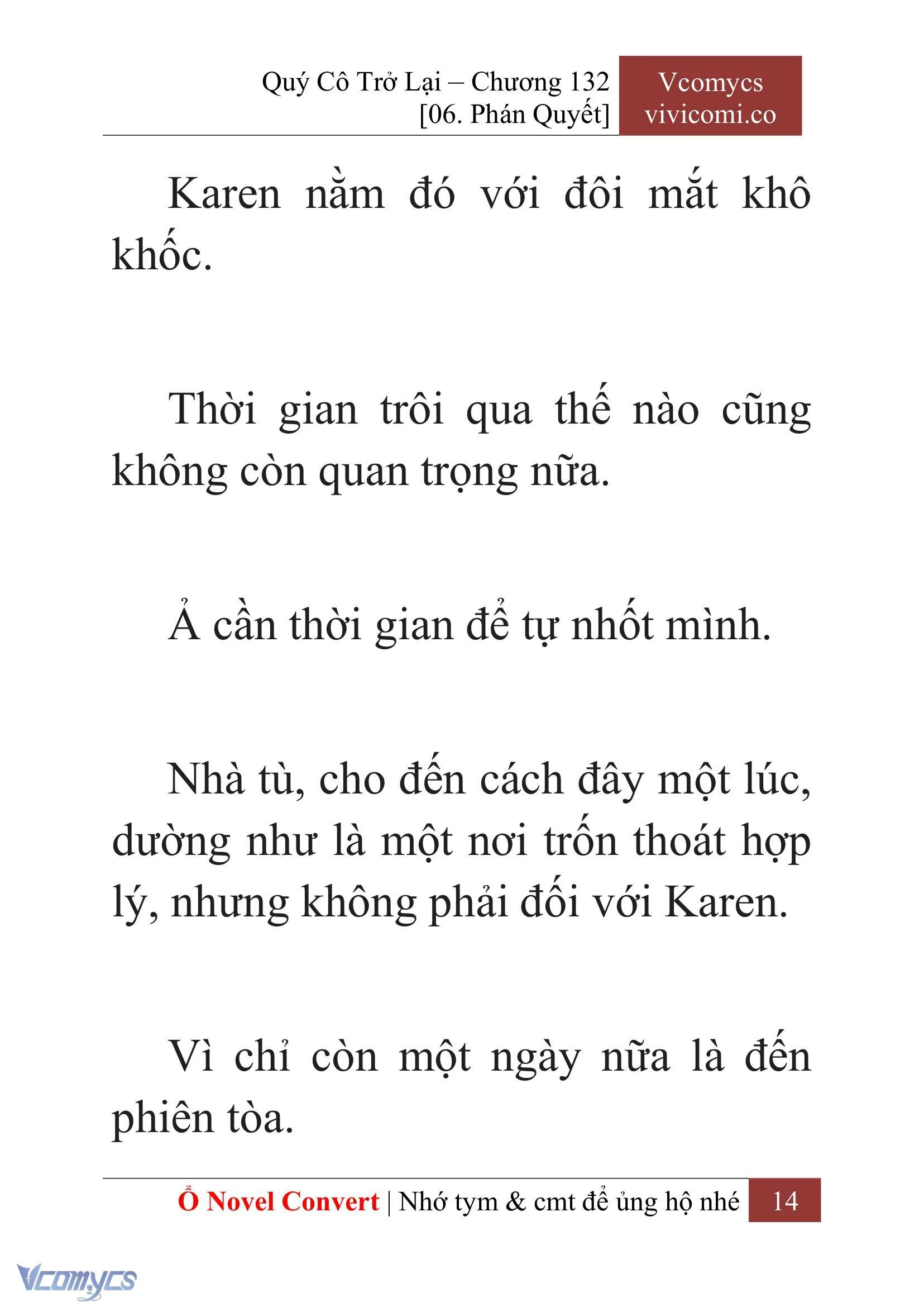 [Novel] Quý Cô Trở Lại Chapter  132 - 16