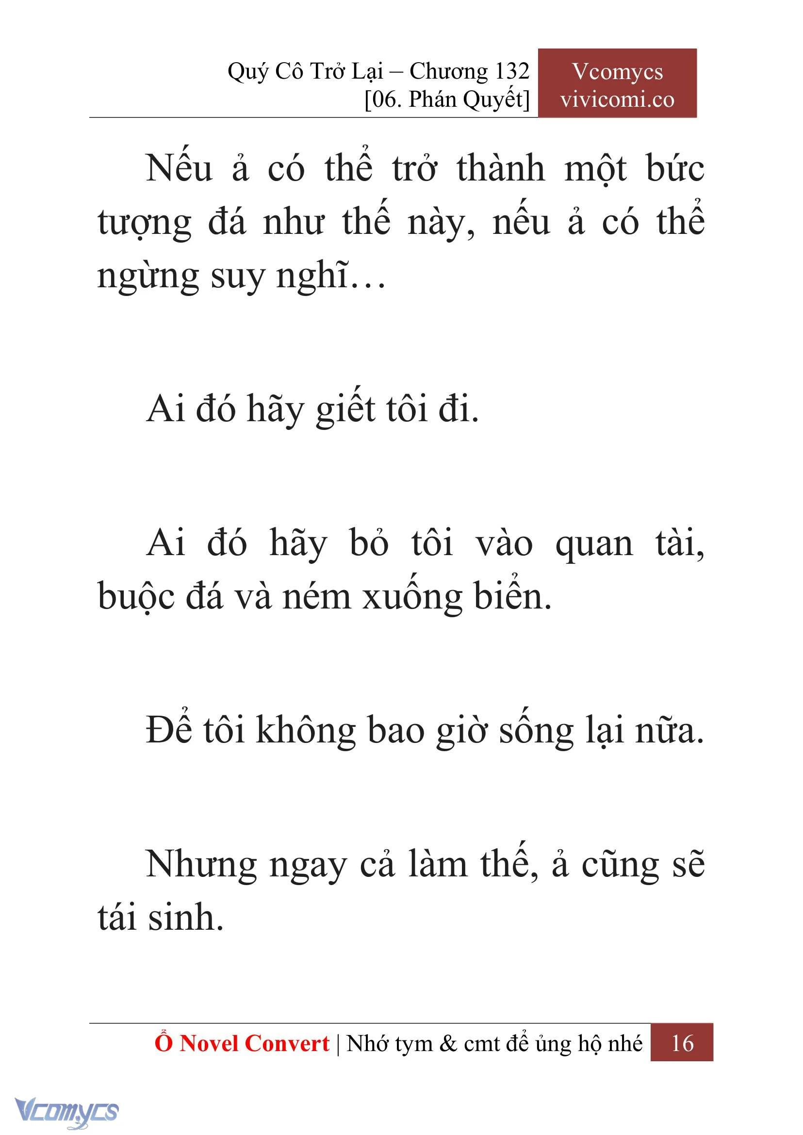 [Novel] Quý Cô Trở Lại Chapter  132 - 18