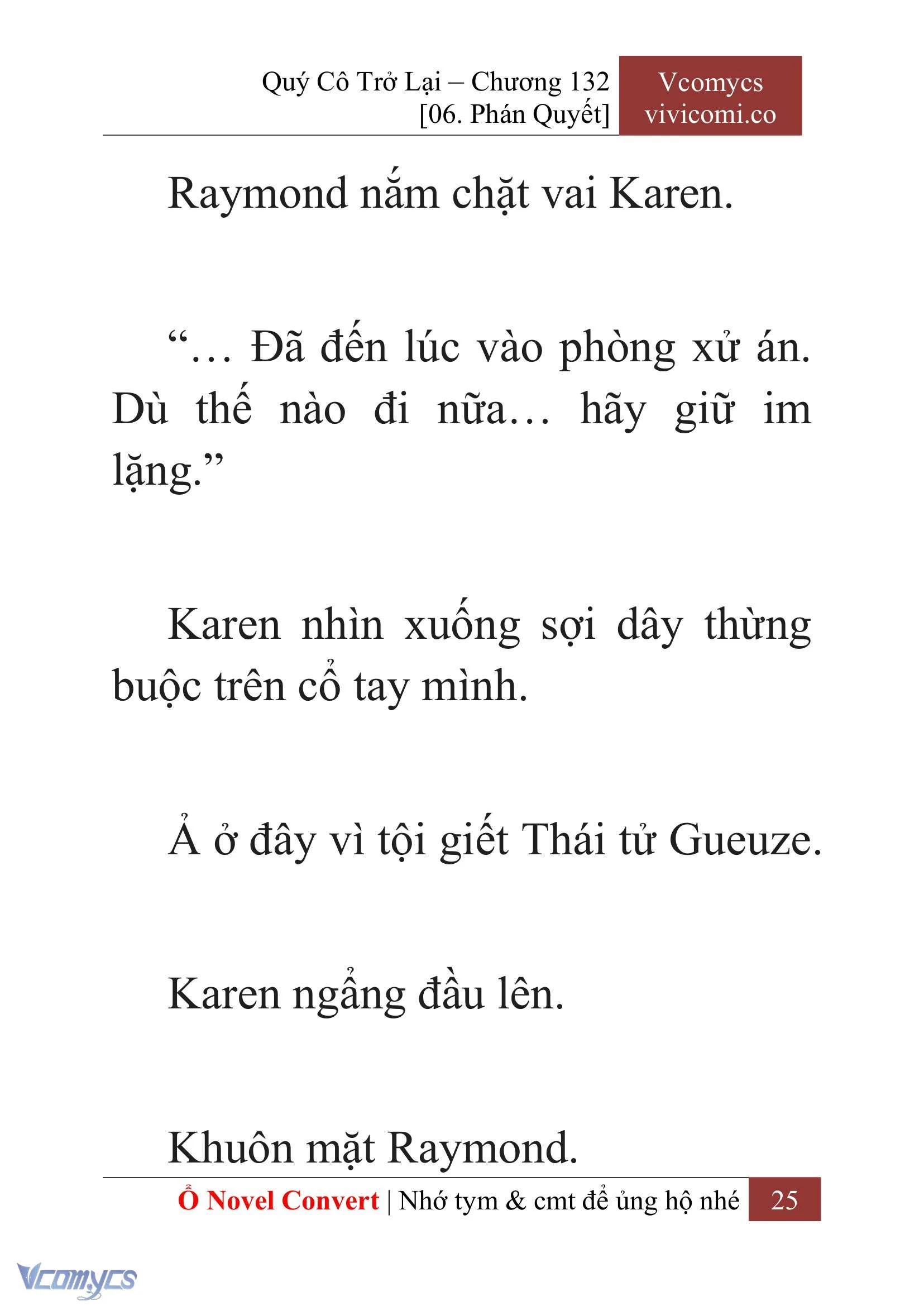[Novel] Quý Cô Trở Lại Chapter  132 - 27