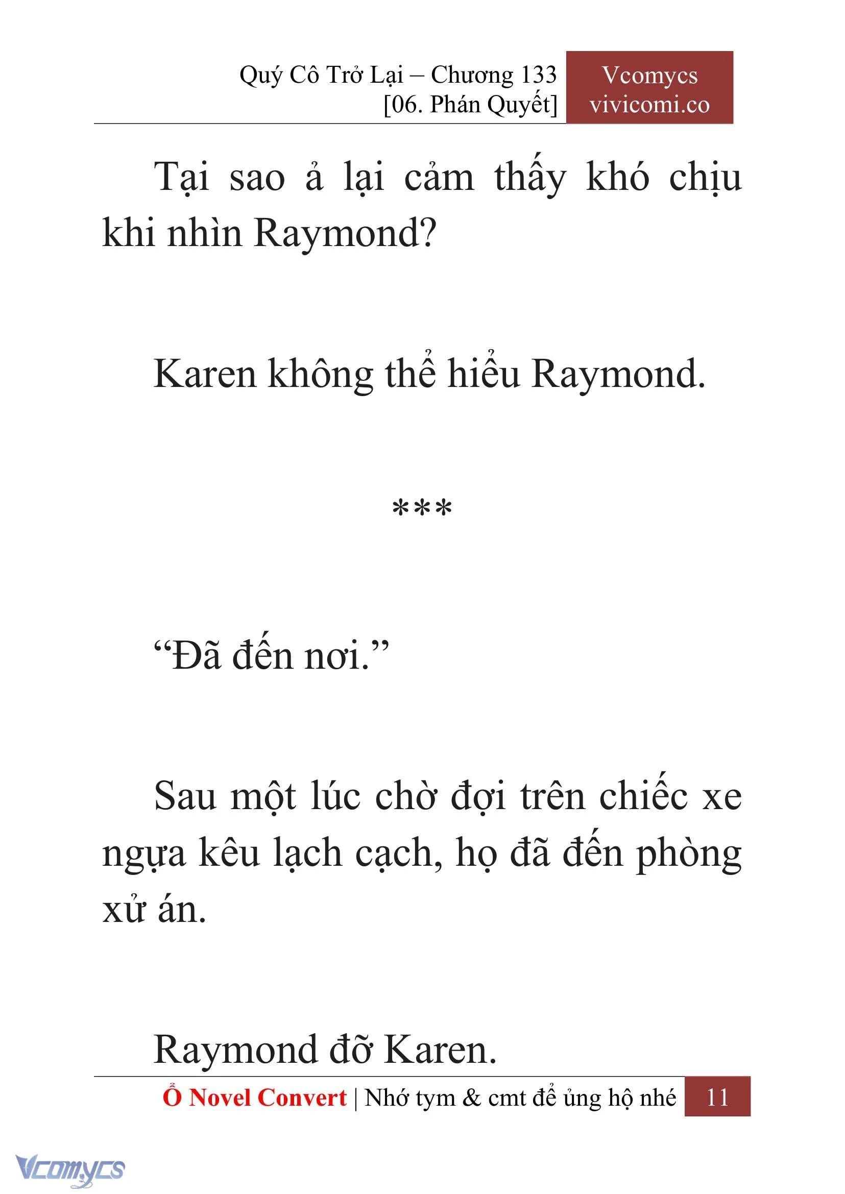 [Novel] Quý Cô Trở Lại Chapter  133 - 13