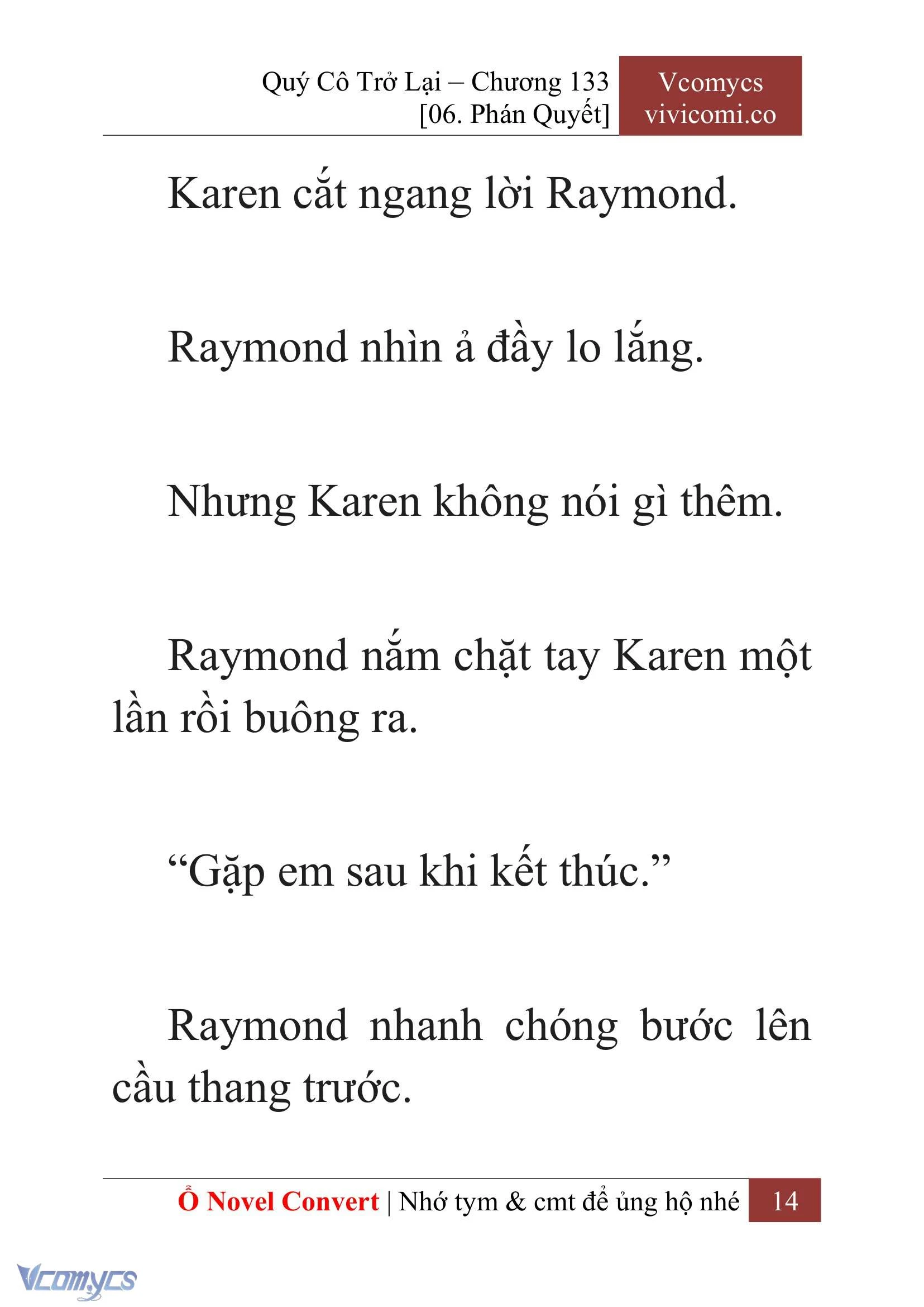 [Novel] Quý Cô Trở Lại Chapter  133 - 16
