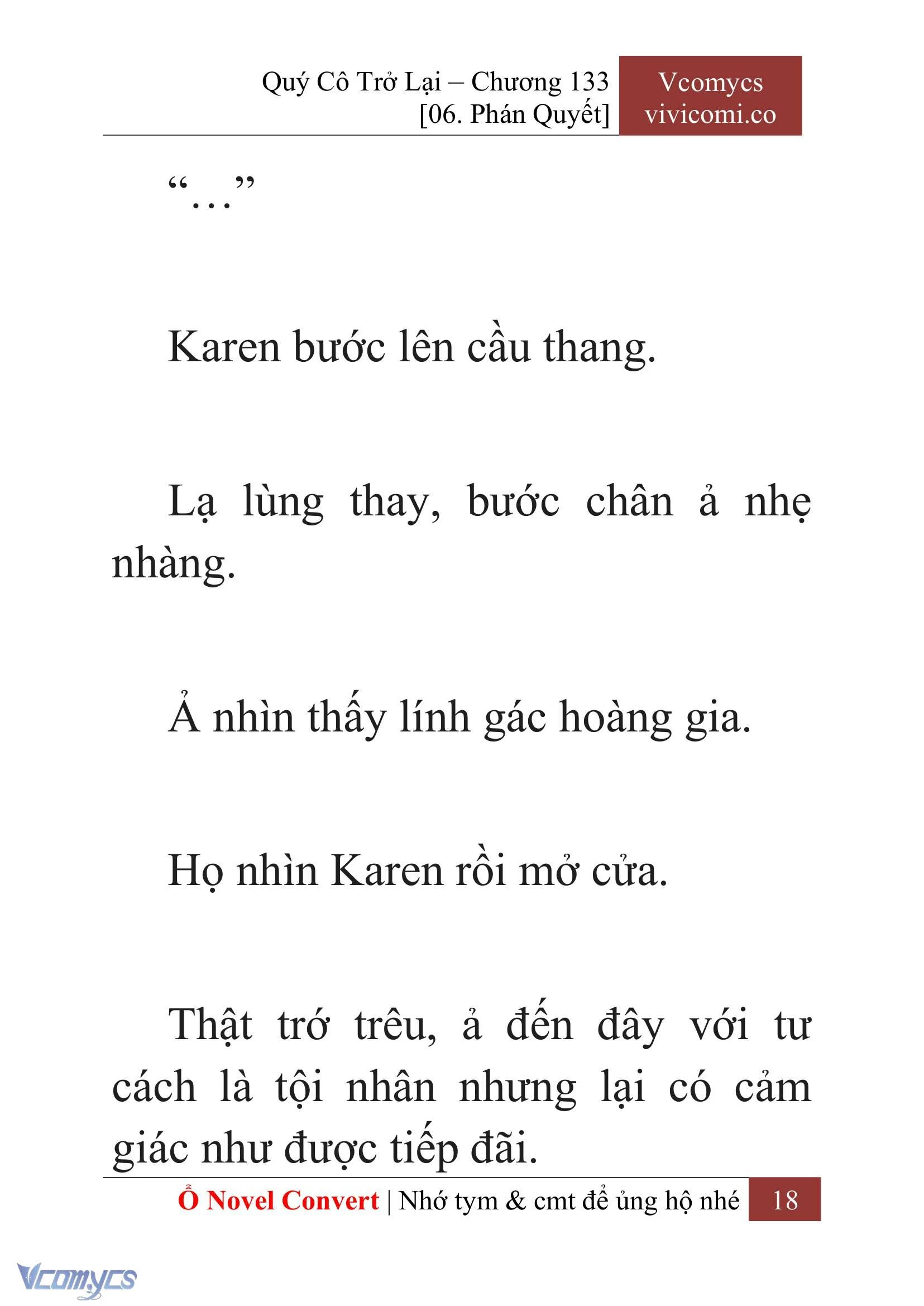 [Novel] Quý Cô Trở Lại Chapter  133 - 20