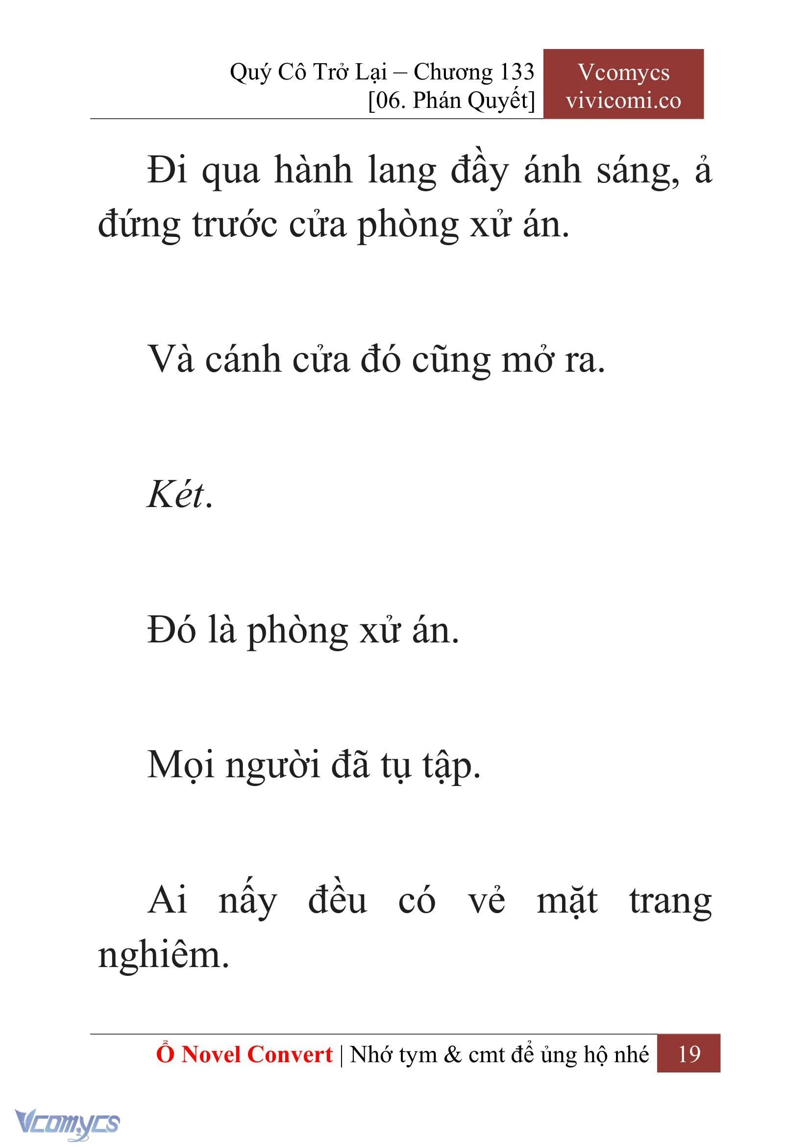 [Novel] Quý Cô Trở Lại Chapter  133 - 21