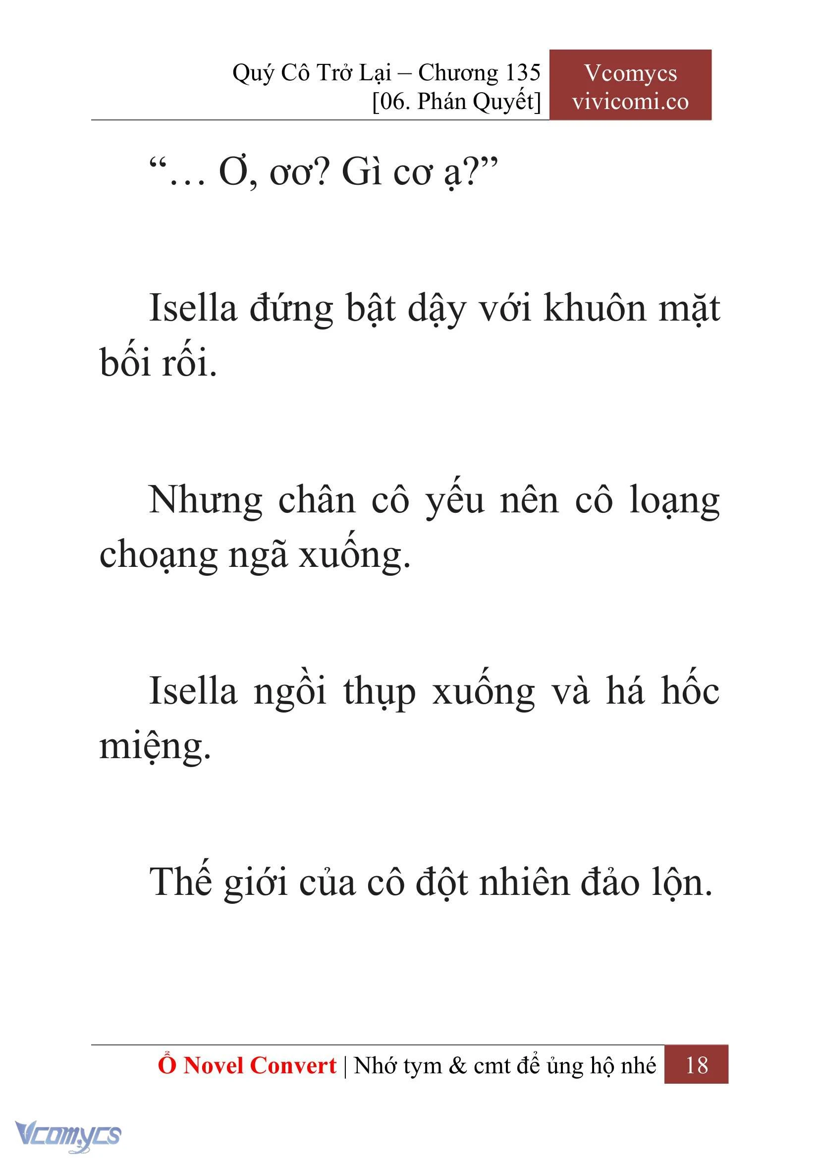 [Novel] Quý Cô Trở Lại Chapter  135 - 20