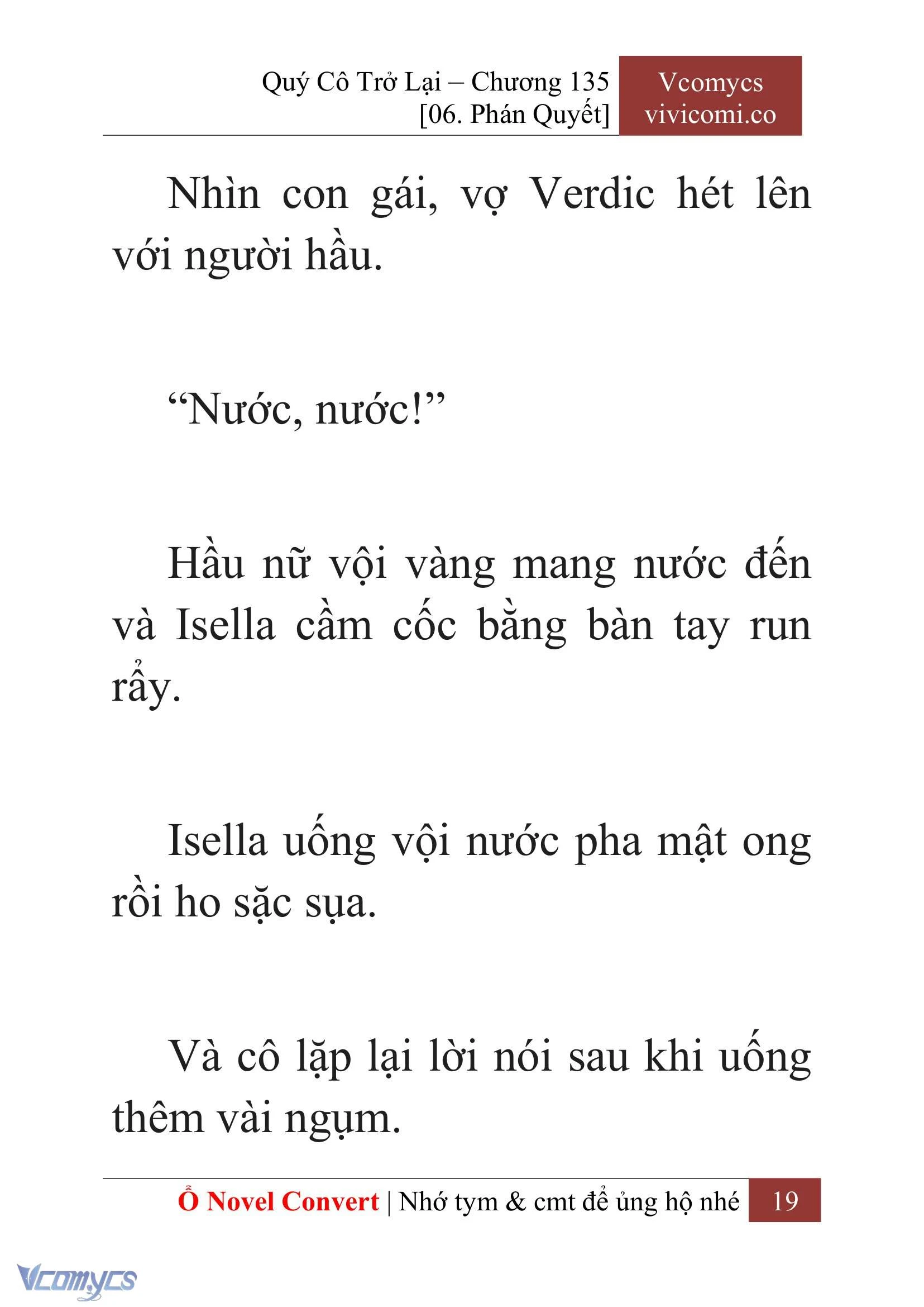 [Novel] Quý Cô Trở Lại Chapter  135 - 21
