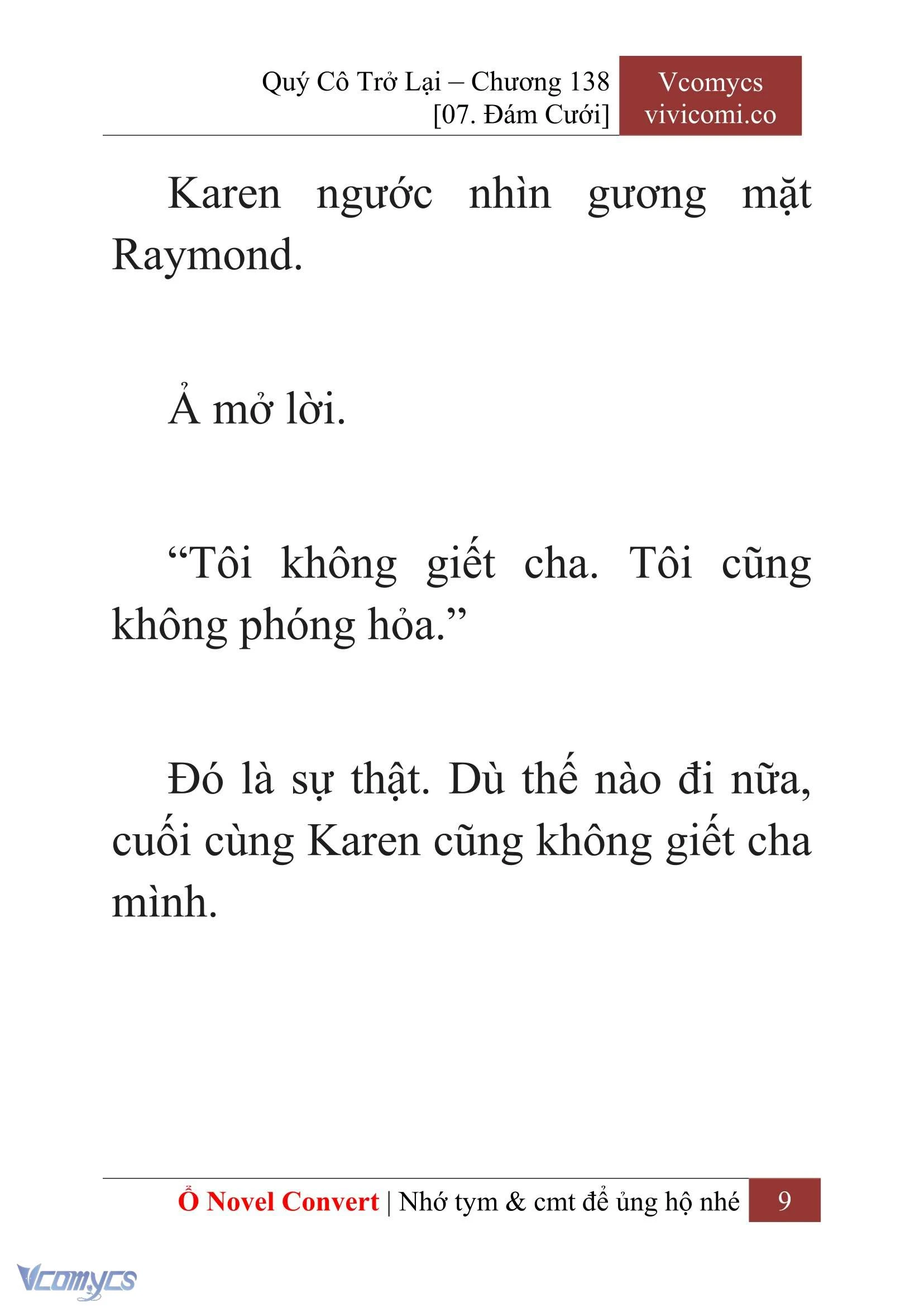 [Novel] Quý Cô Trở Lại Chapter  138 - 11
