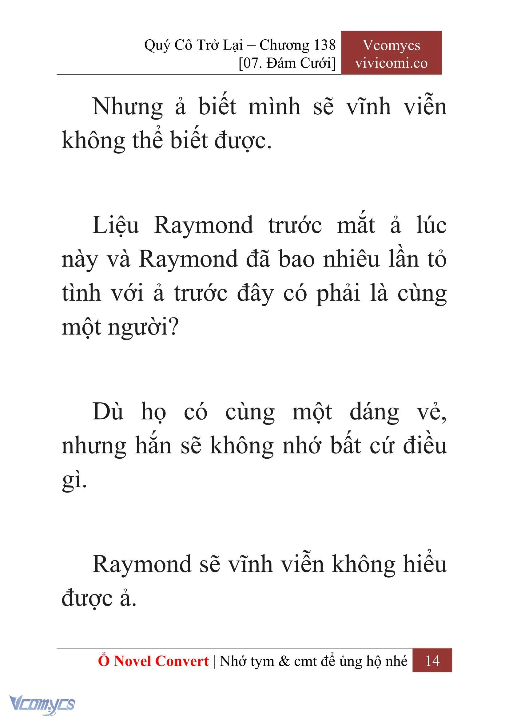 [Novel] Quý Cô Trở Lại Chapter  138 - 16