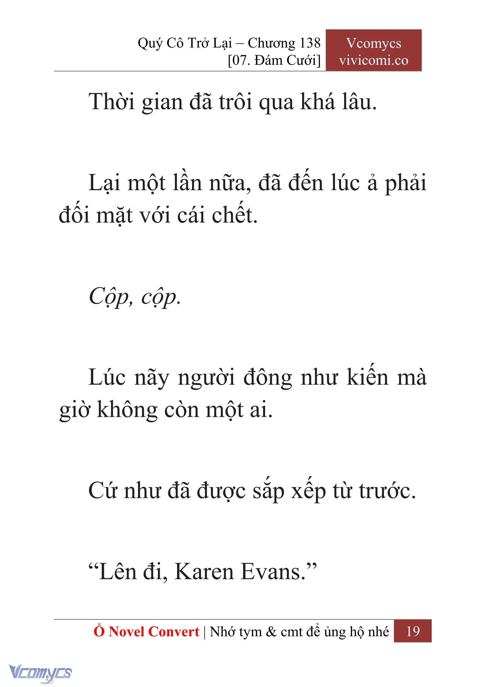 [Novel] Quý Cô Trở Lại Chapter  138 - 21