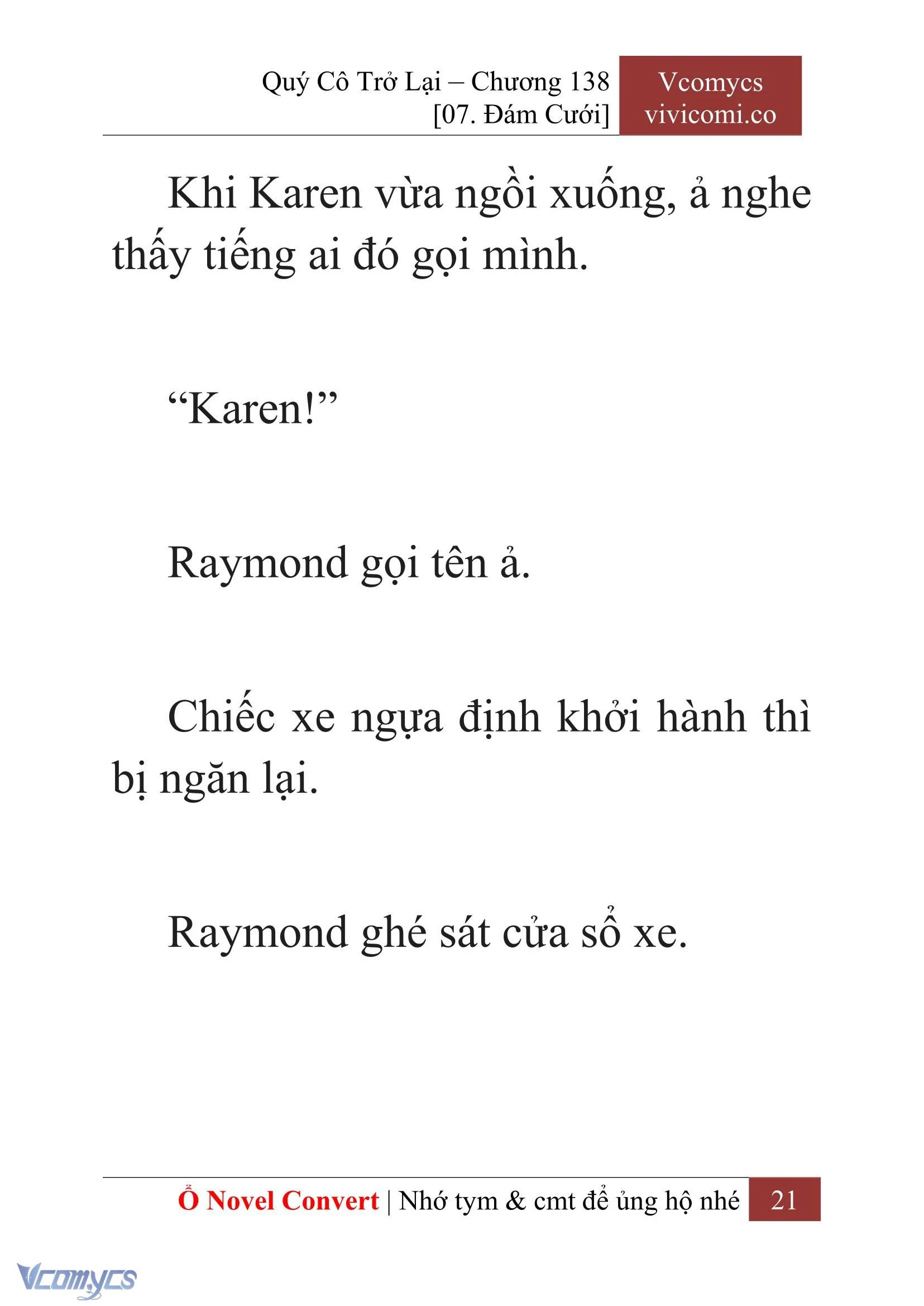 [Novel] Quý Cô Trở Lại Chapter  138 - 23