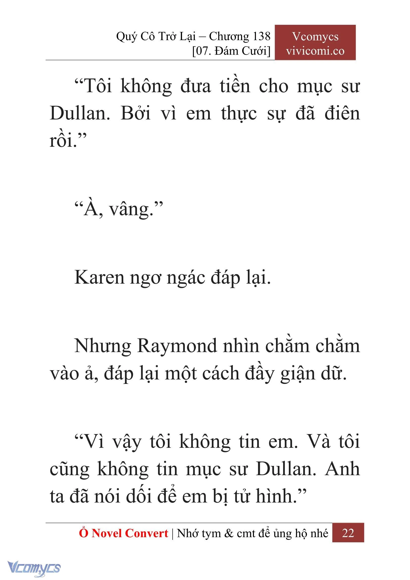 [Novel] Quý Cô Trở Lại Chapter  138 - 24