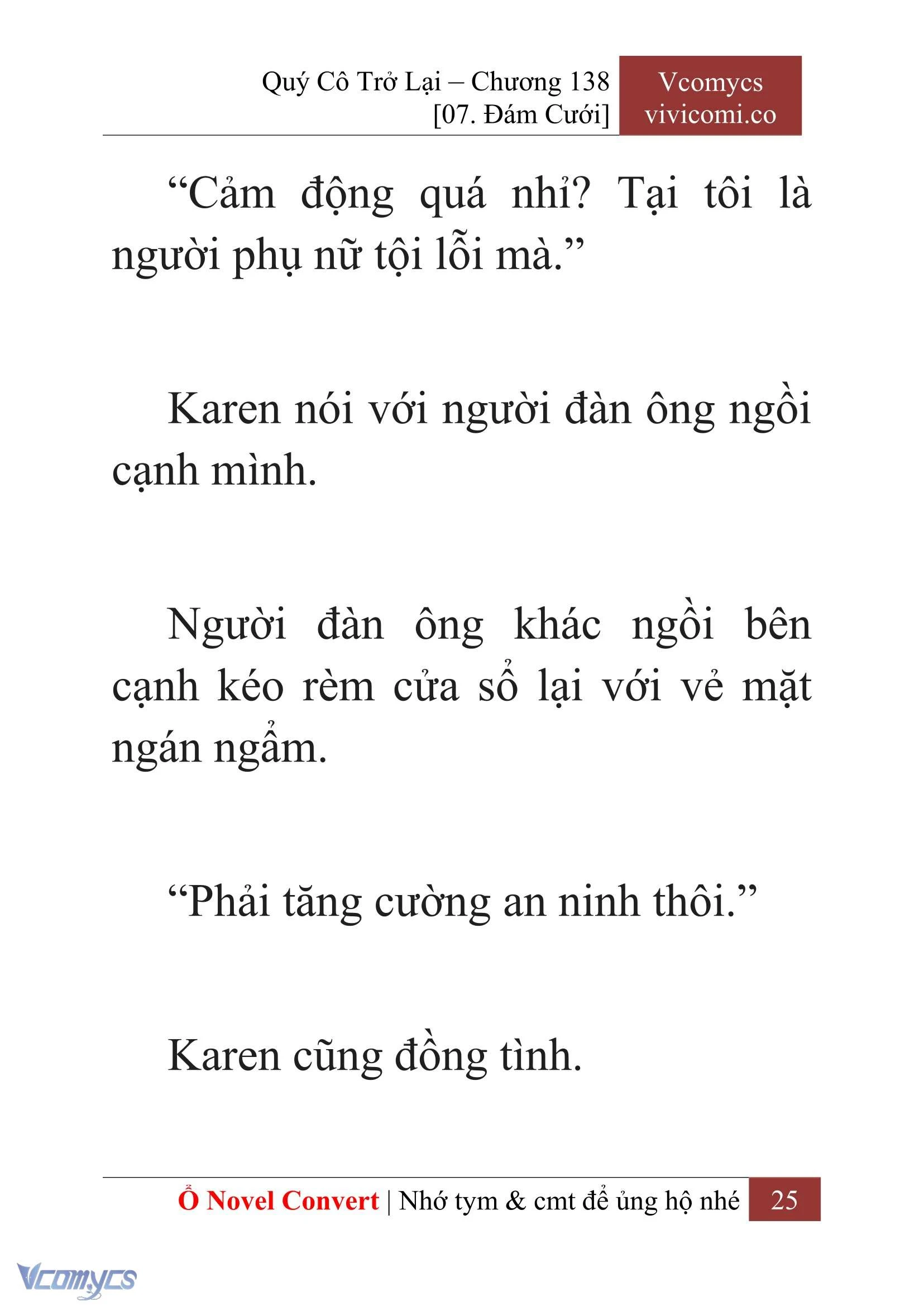 [Novel] Quý Cô Trở Lại Chapter  138 - 27