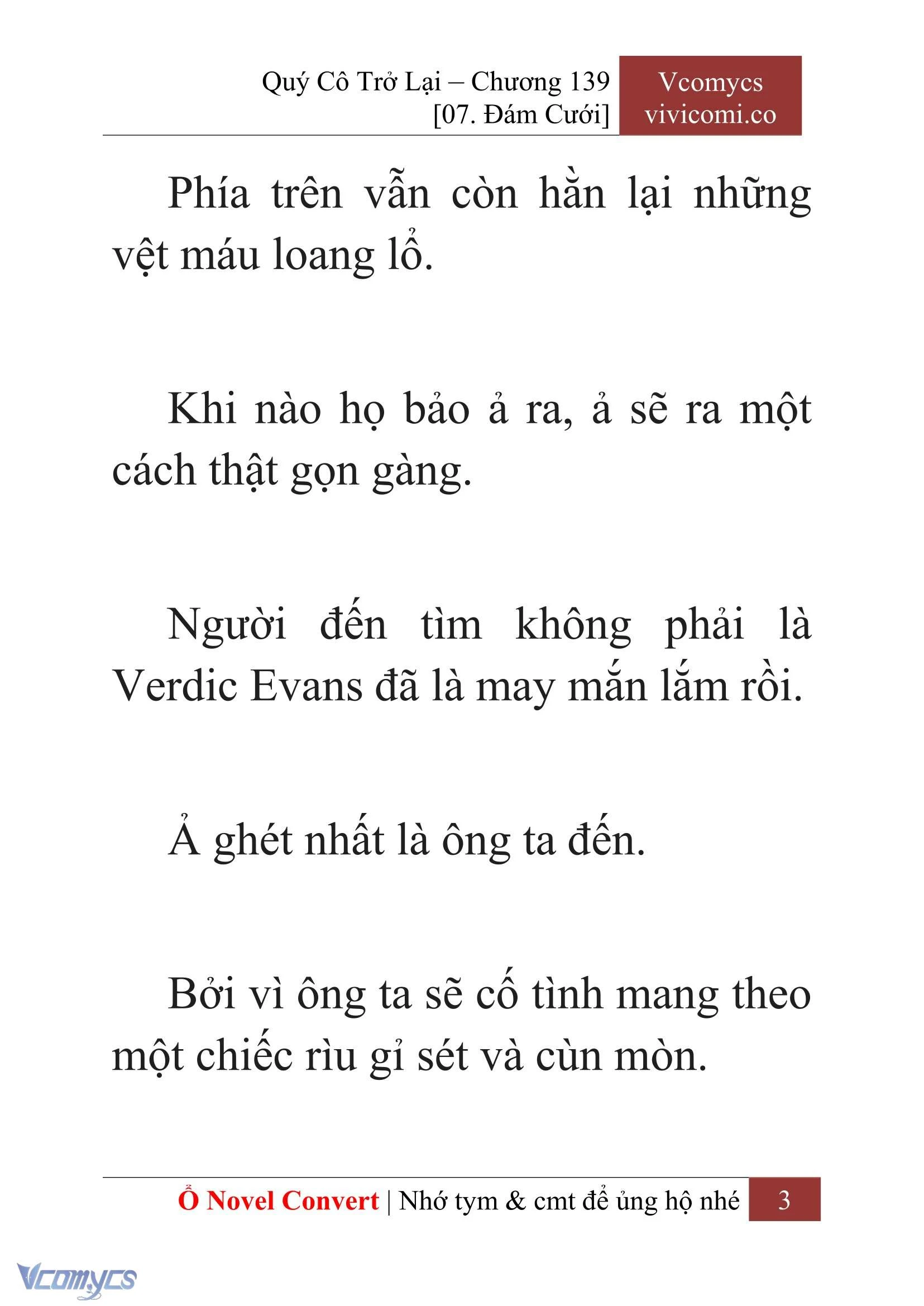 [Novel] Quý Cô Trở Lại Chapter  139 - 5