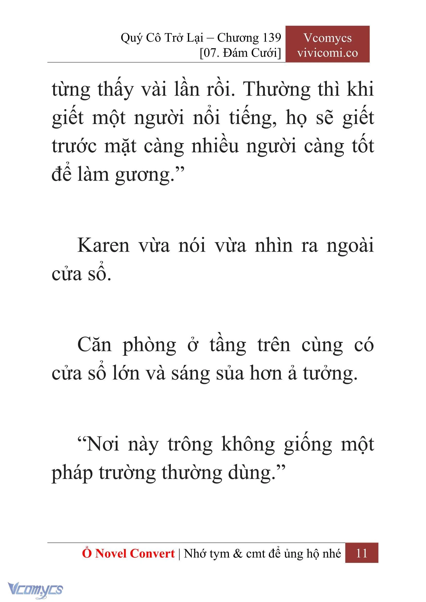 [Novel] Quý Cô Trở Lại Chapter  139 - 13