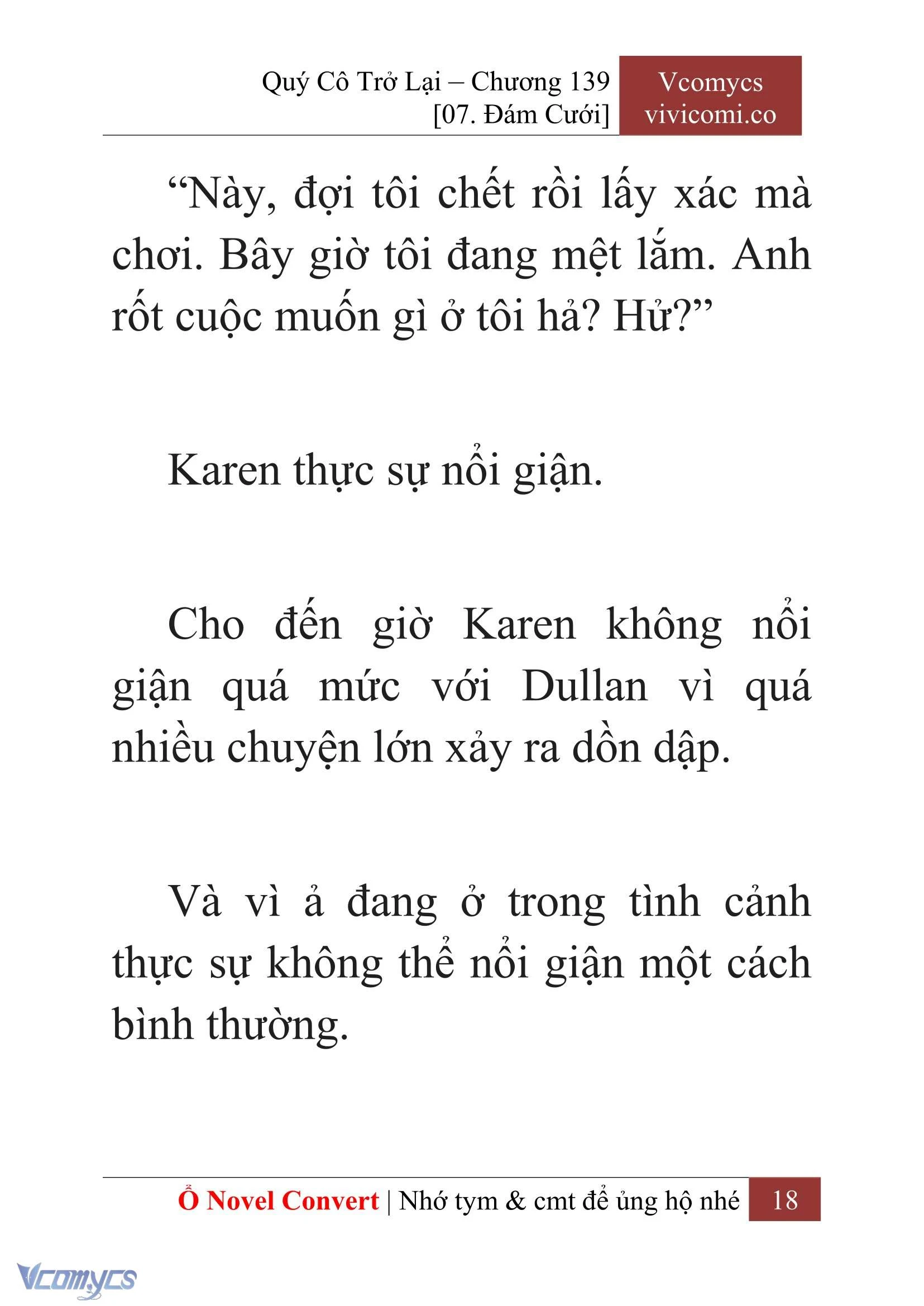 [Novel] Quý Cô Trở Lại Chapter  139 - 20