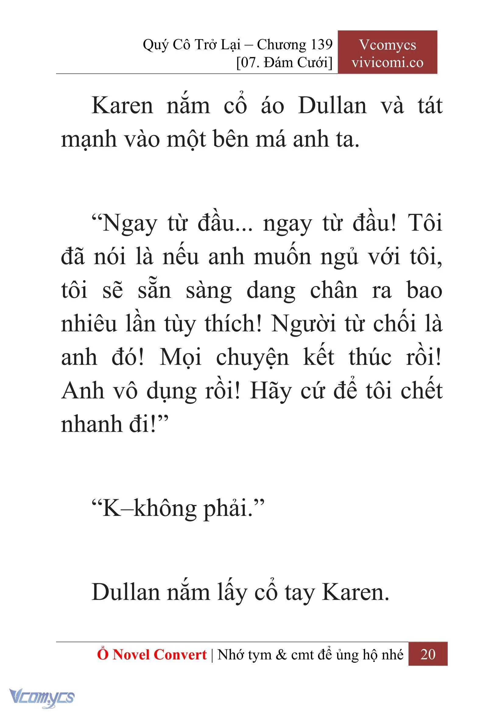 [Novel] Quý Cô Trở Lại Chapter  139 - 22