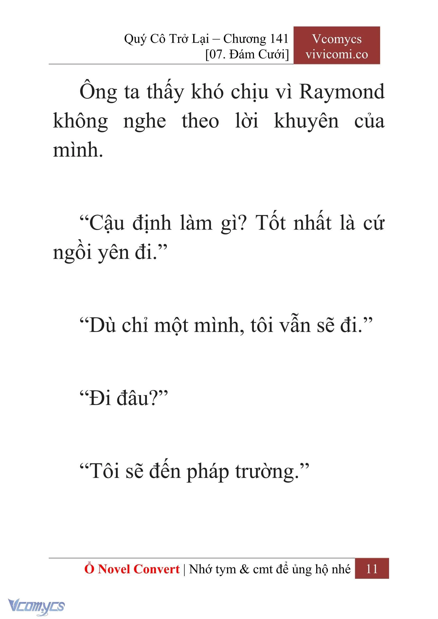 [Novel] Quý Cô Trở Lại Chapter  141 - 13