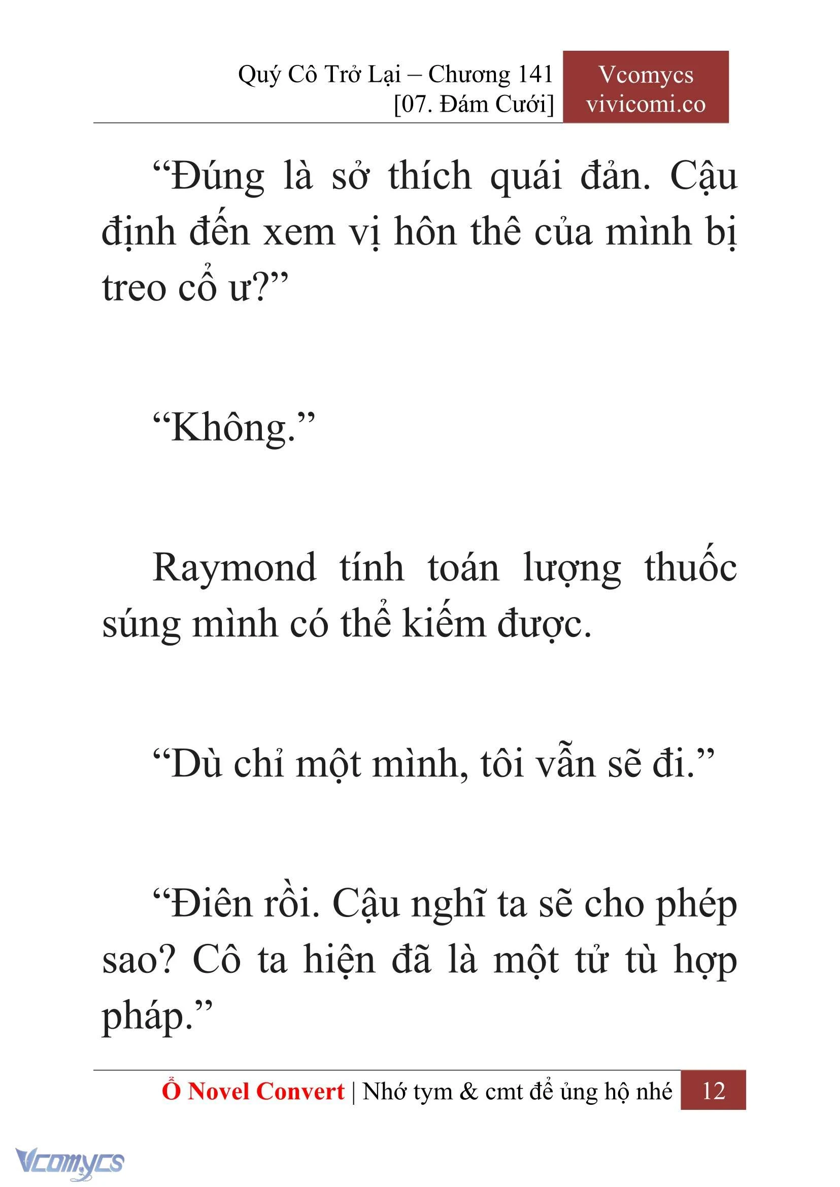 [Novel] Quý Cô Trở Lại Chapter  141 - 14