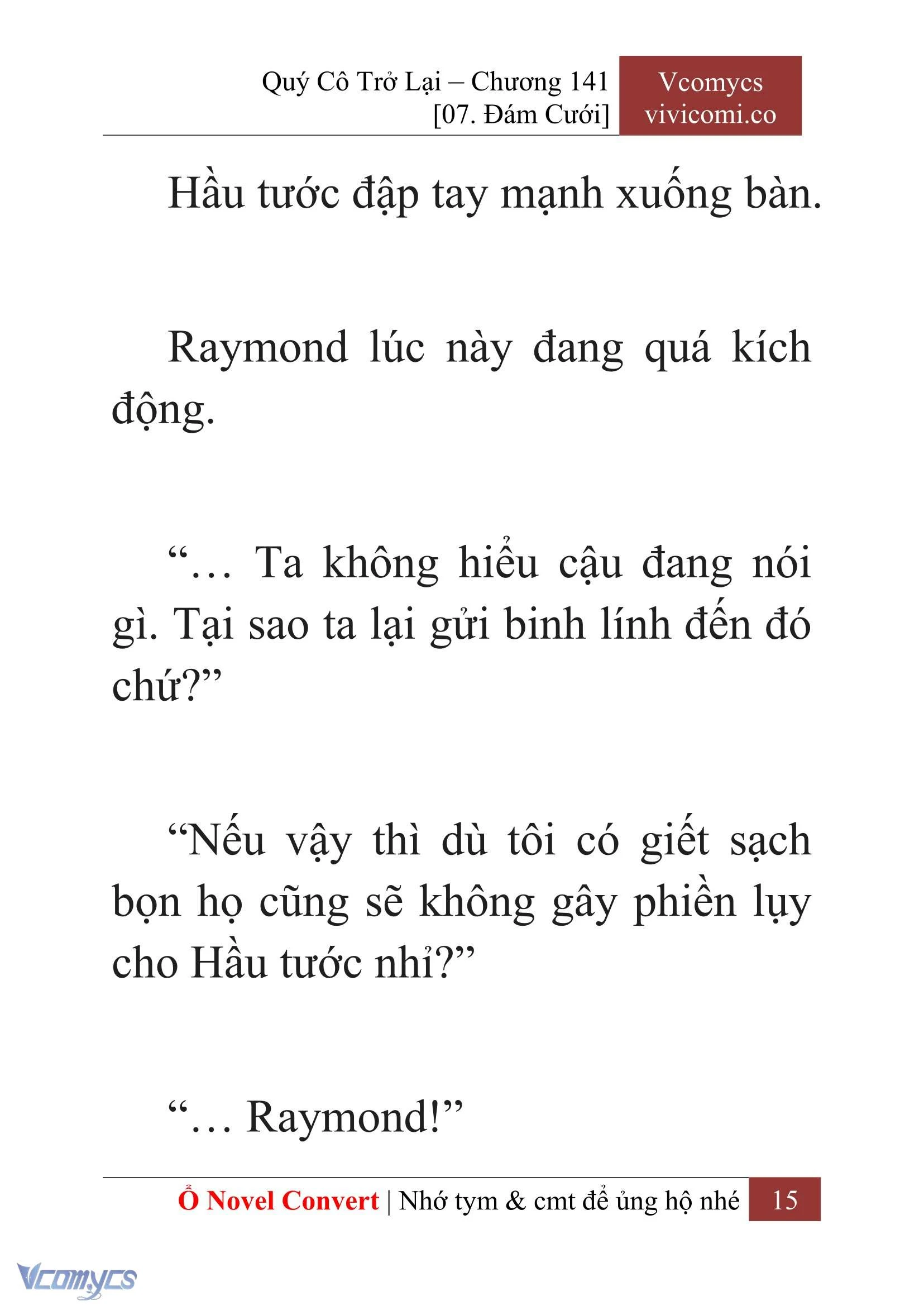 [Novel] Quý Cô Trở Lại Chapter  141 - 17