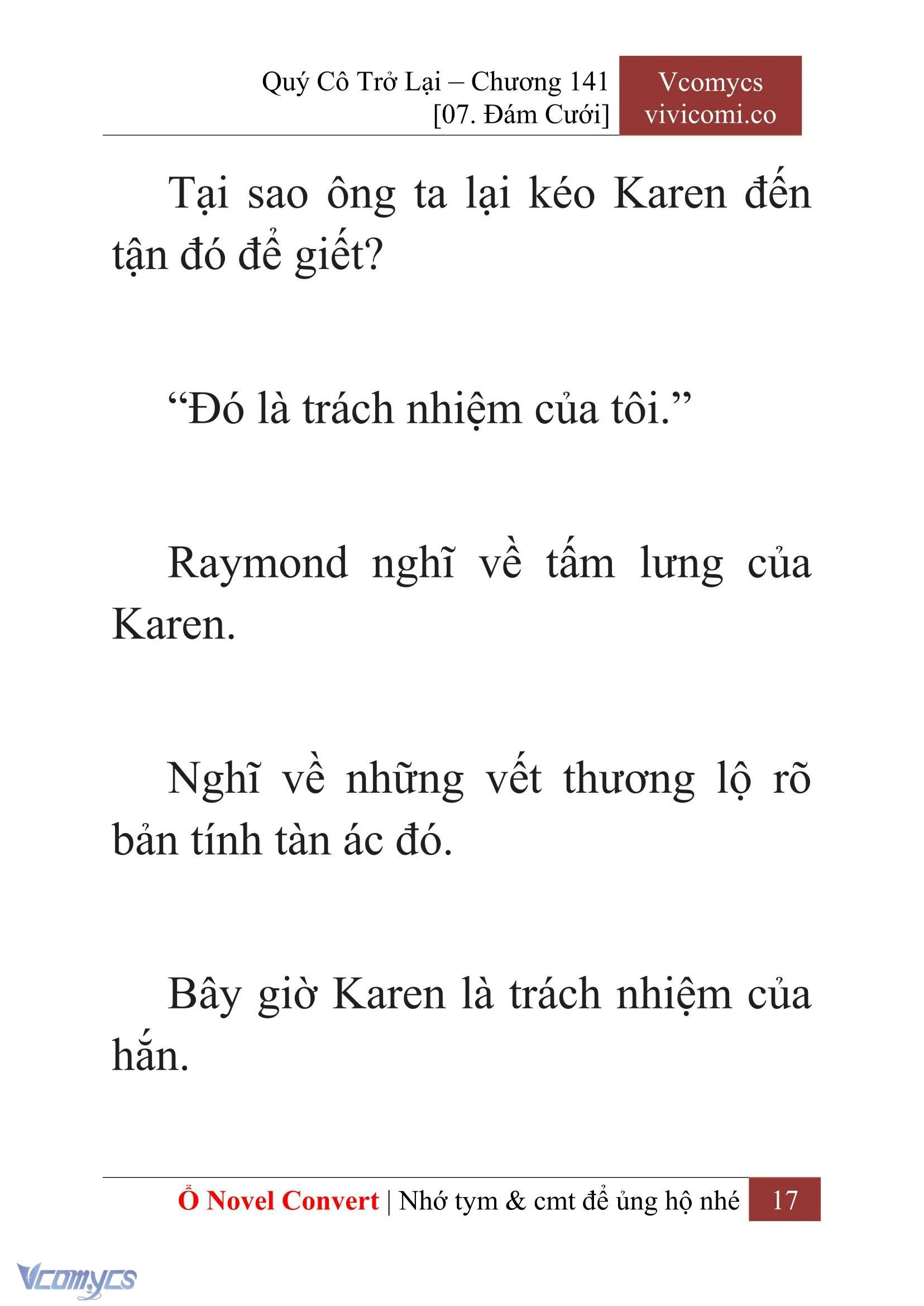 [Novel] Quý Cô Trở Lại Chapter  141 - 19