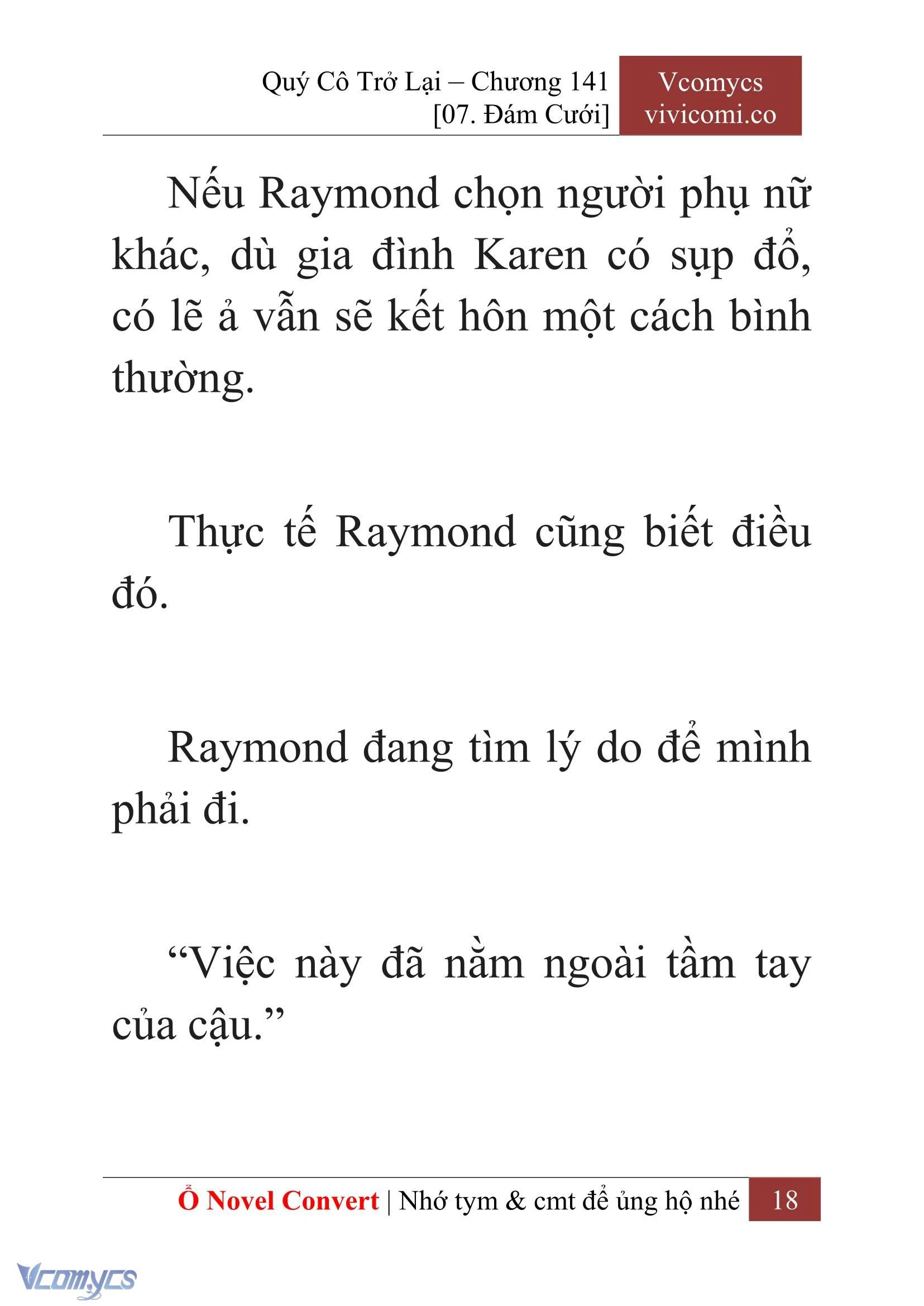 [Novel] Quý Cô Trở Lại Chapter  141 - 20