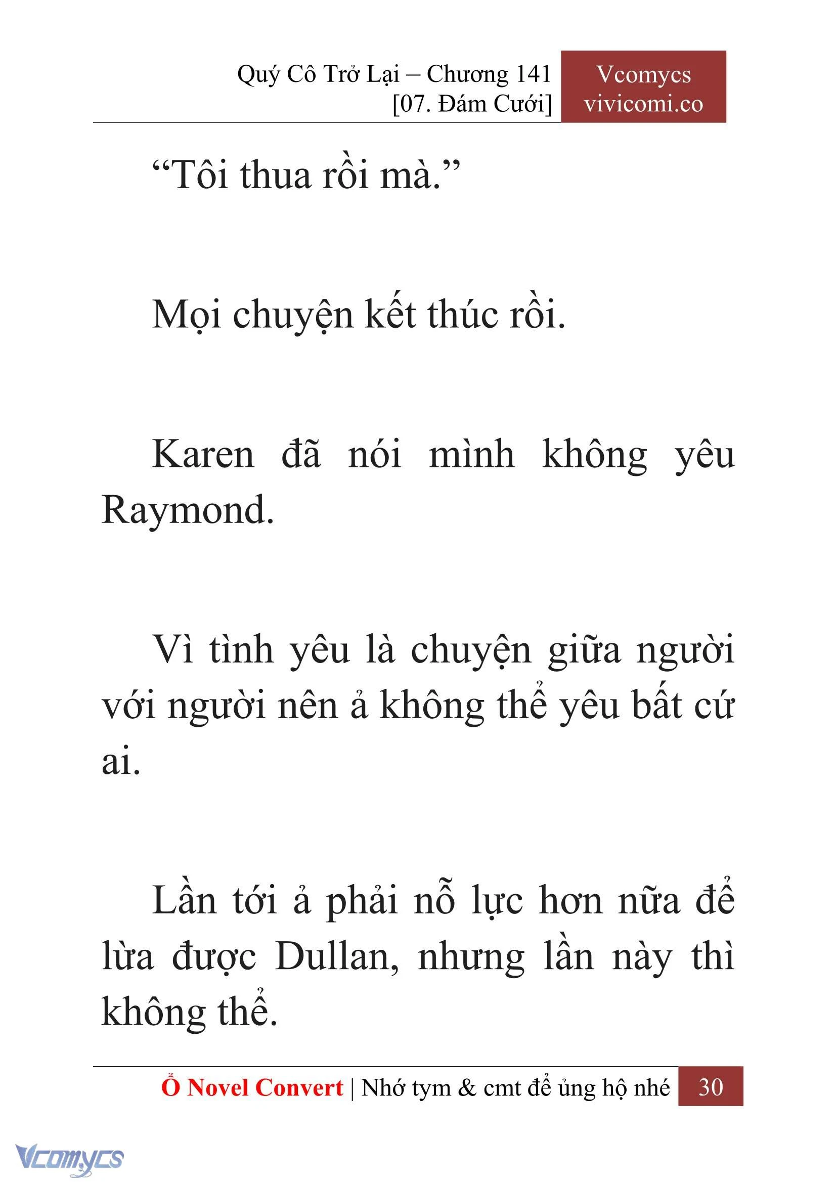 [Novel] Quý Cô Trở Lại Chapter  141 - 32