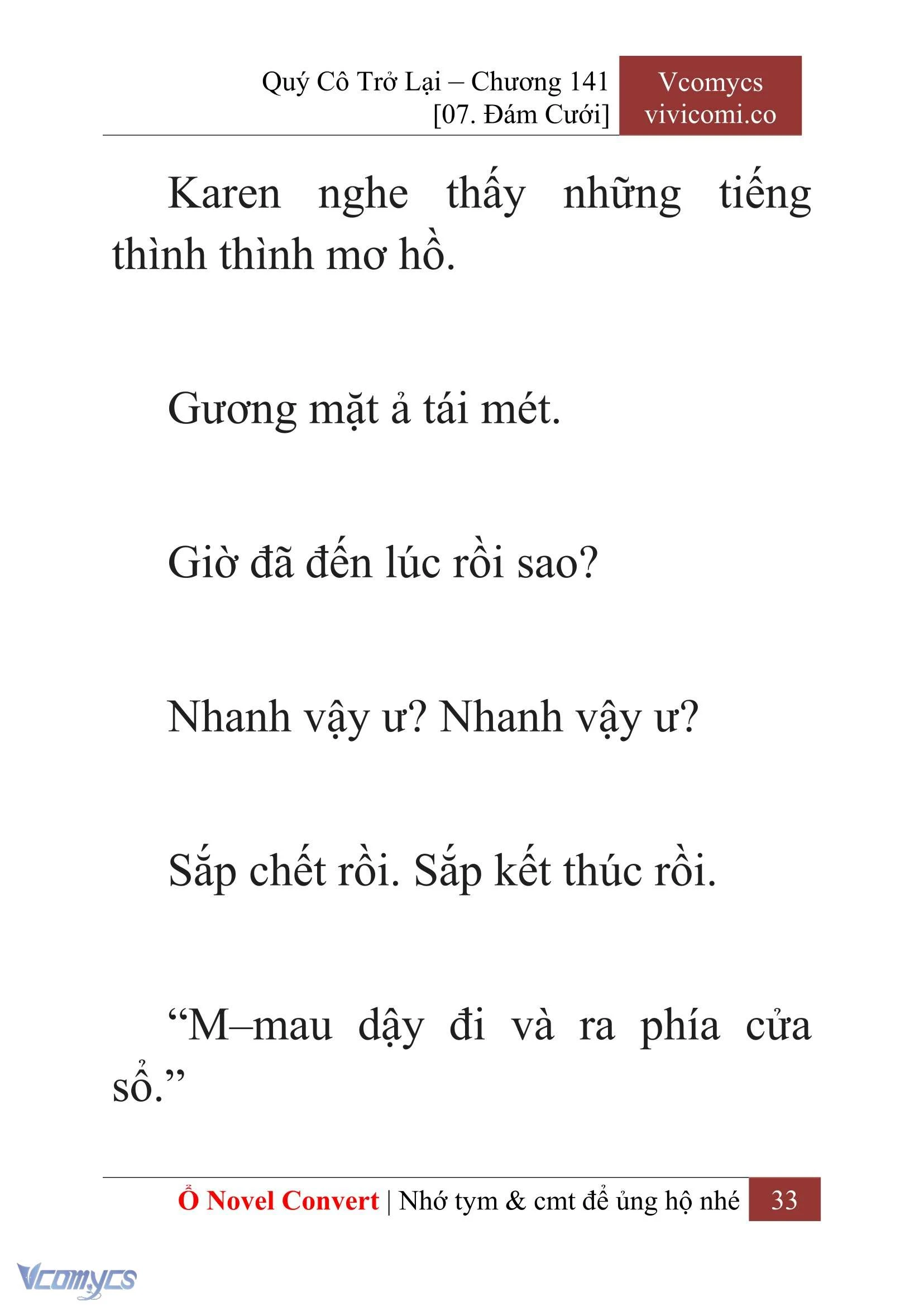 [Novel] Quý Cô Trở Lại Chapter  141 - 35