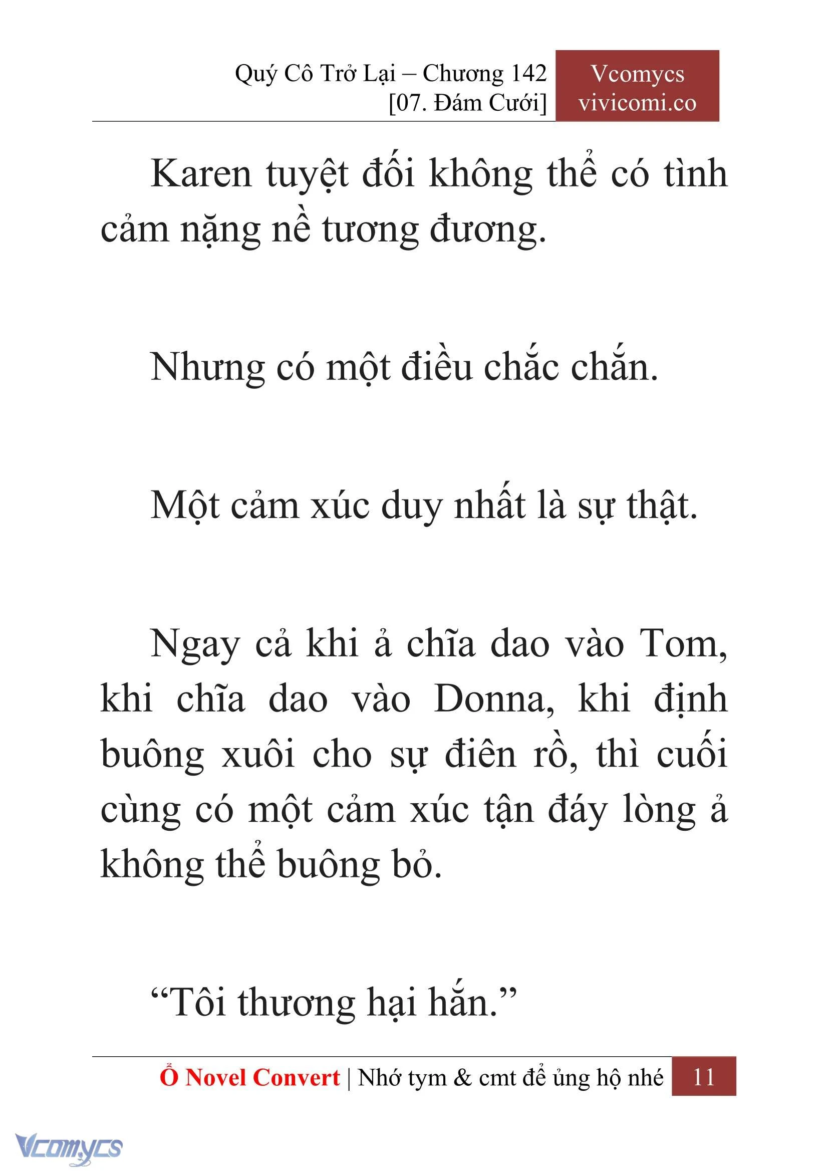 [Novel] Quý Cô Trở Lại Chapter  142 - 13
