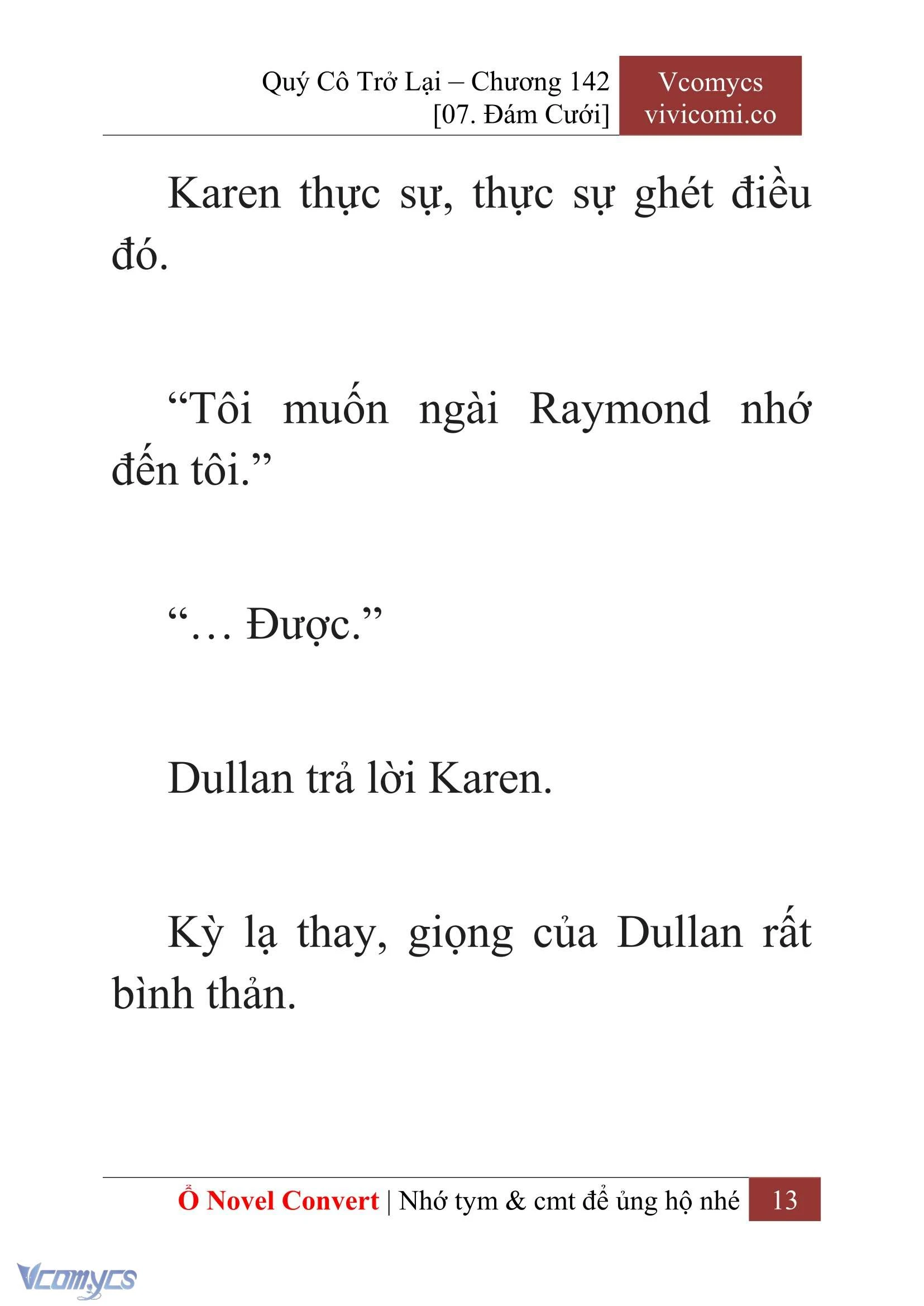 [Novel] Quý Cô Trở Lại Chapter  142 - 15