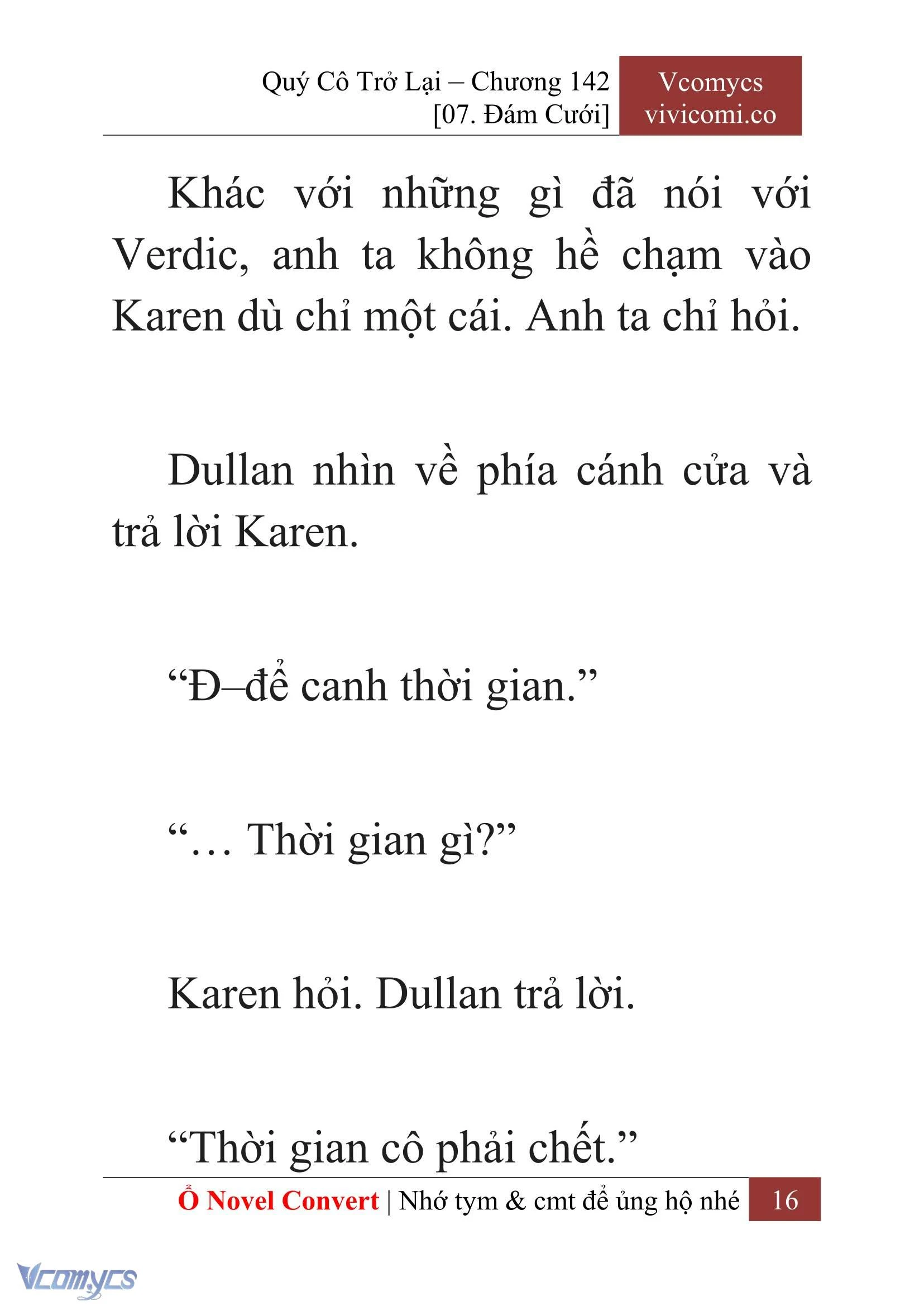 [Novel] Quý Cô Trở Lại Chapter  142 - 18