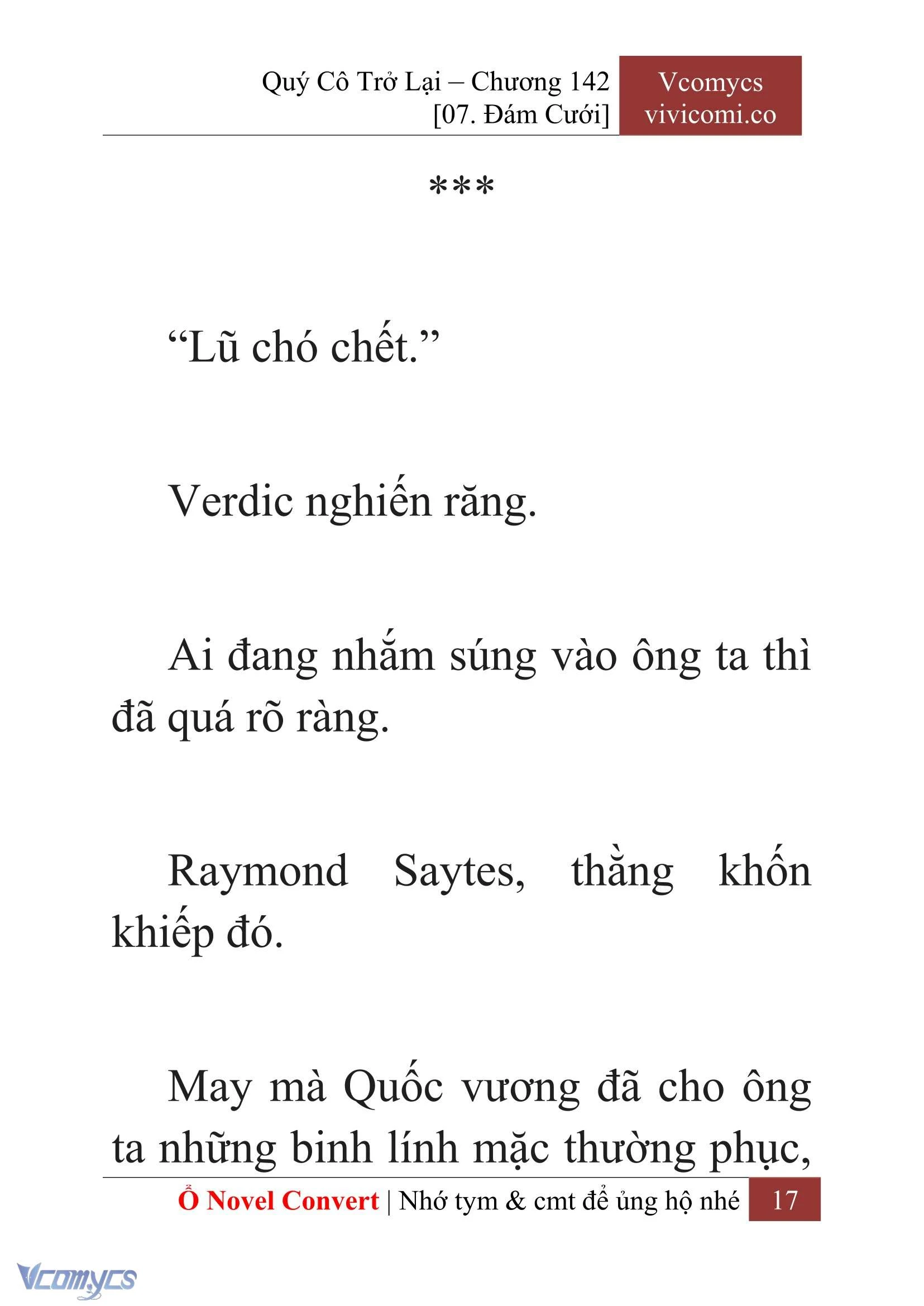 [Novel] Quý Cô Trở Lại Chapter  142 - 19