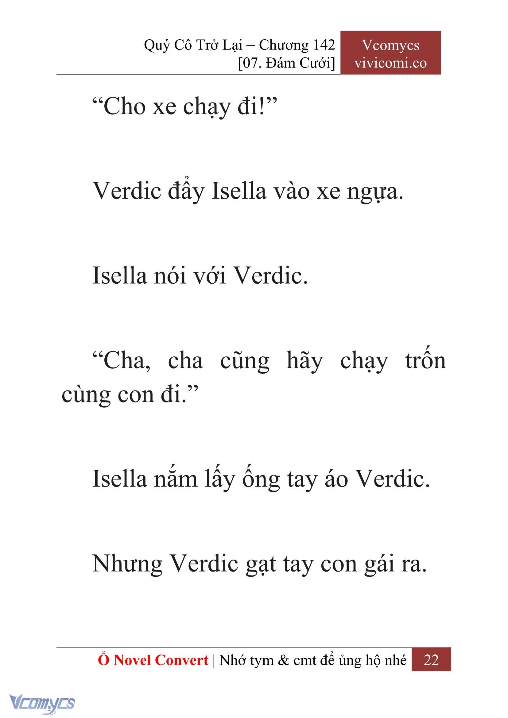 [Novel] Quý Cô Trở Lại Chapter  142 - 24