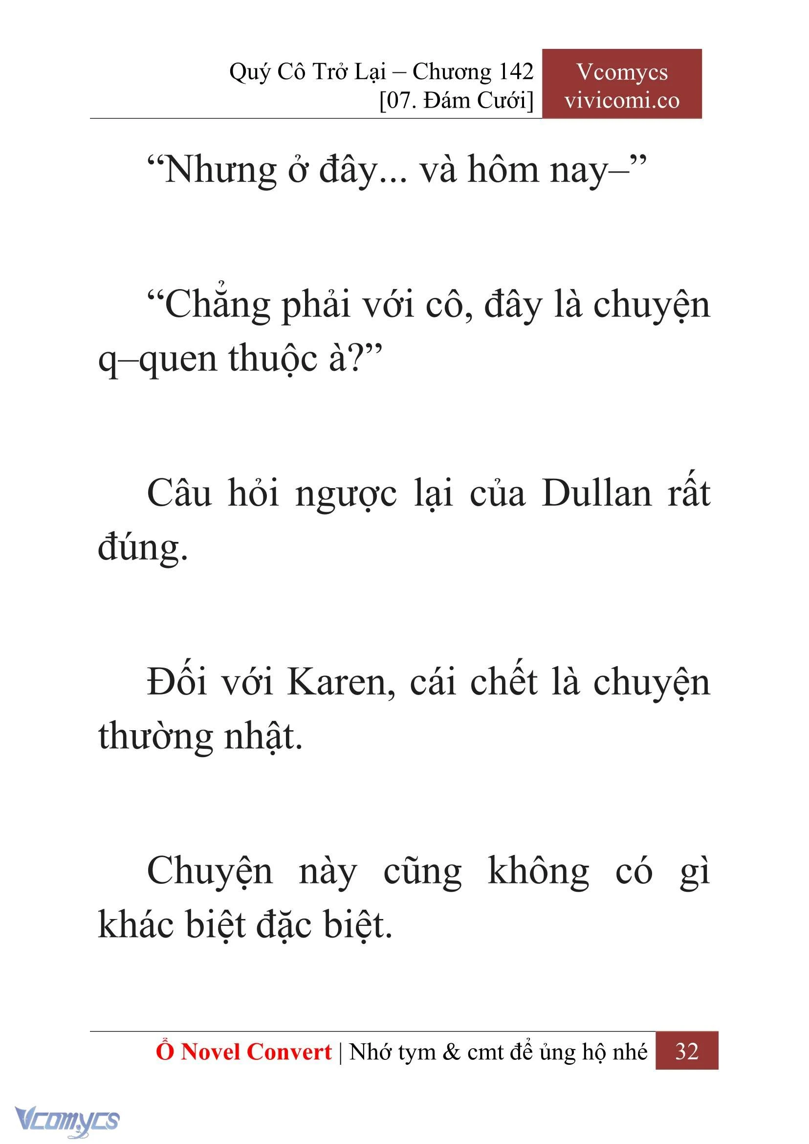 [Novel] Quý Cô Trở Lại Chapter  142 - 34