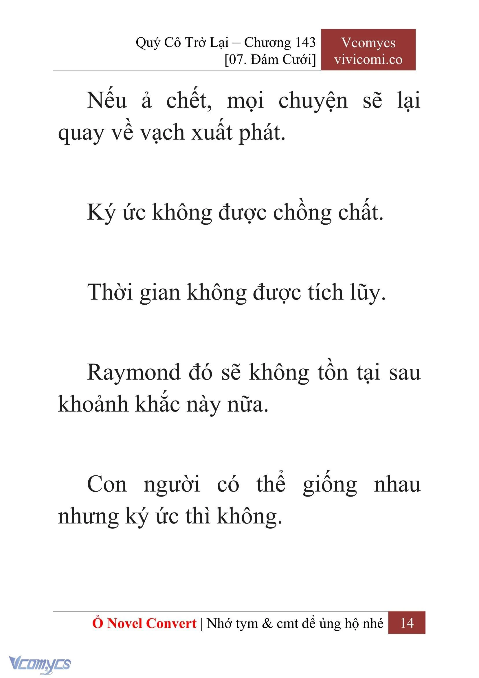 [Novel] Quý Cô Trở Lại Chapter  143 - 16