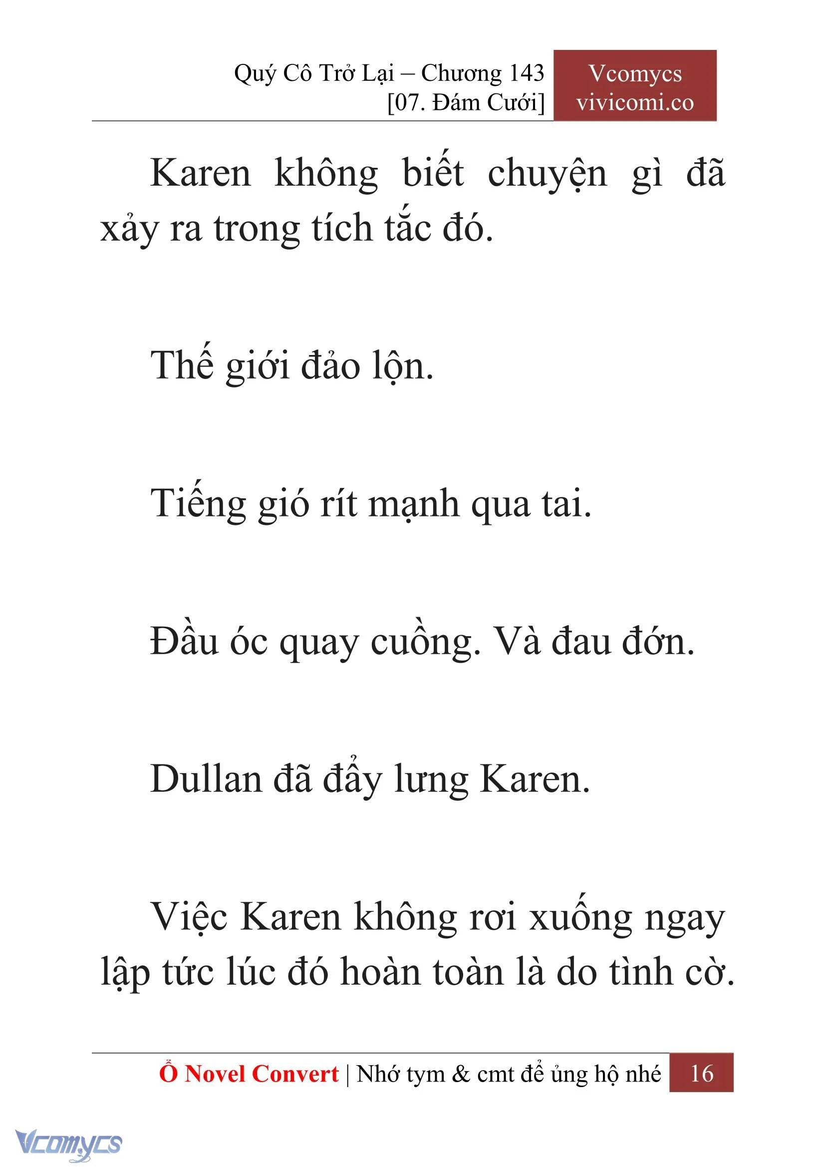[Novel] Quý Cô Trở Lại Chapter  143 - 18