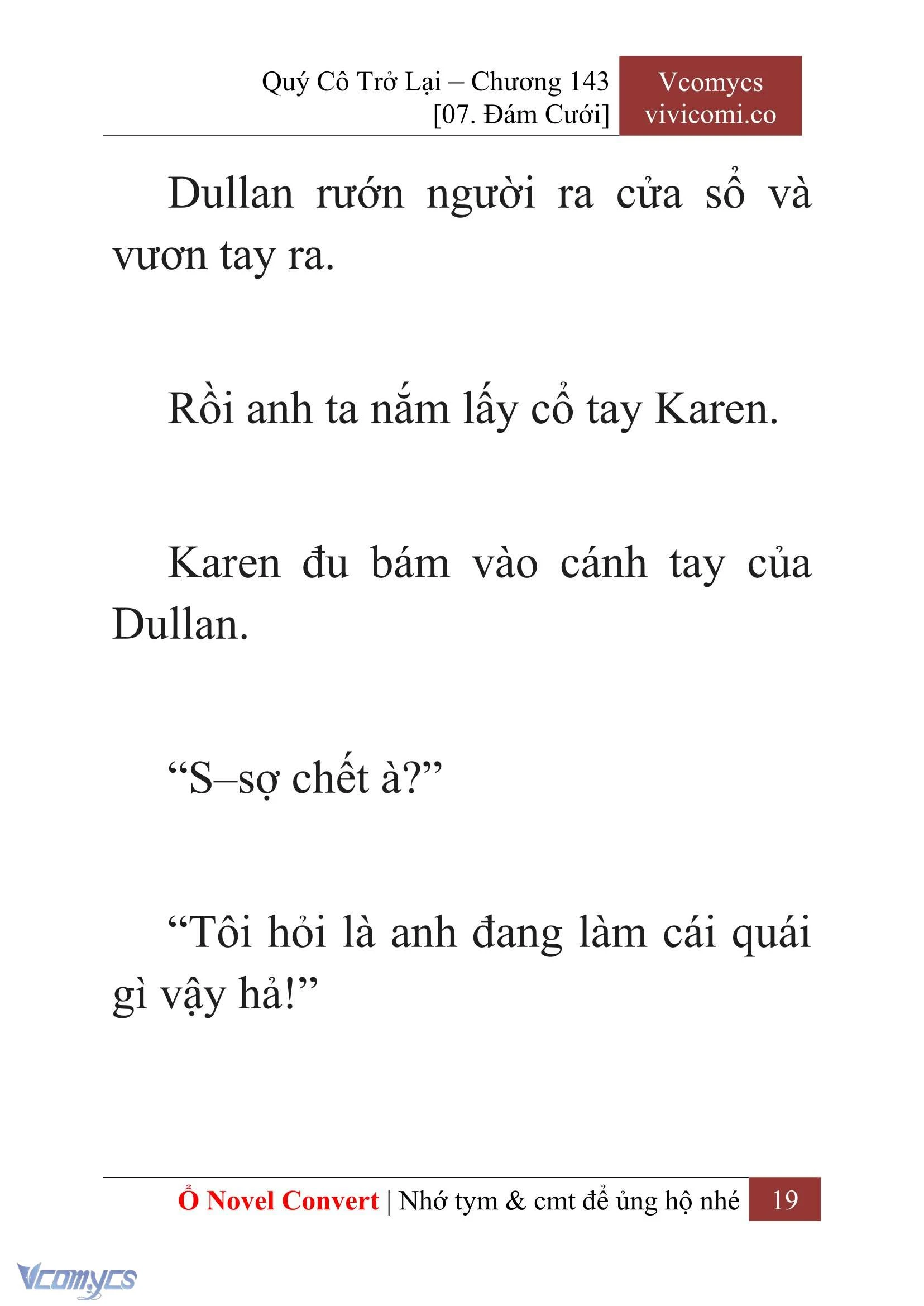 [Novel] Quý Cô Trở Lại Chapter  143 - 21