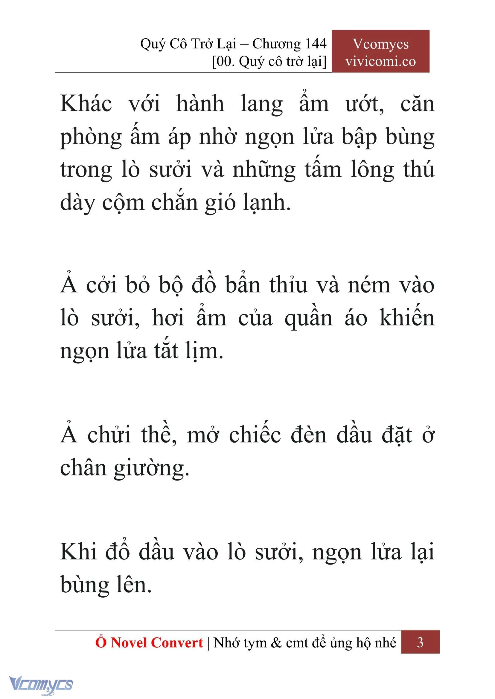 [Novel] Quý Cô Trở Lại Chapter  144 - 5