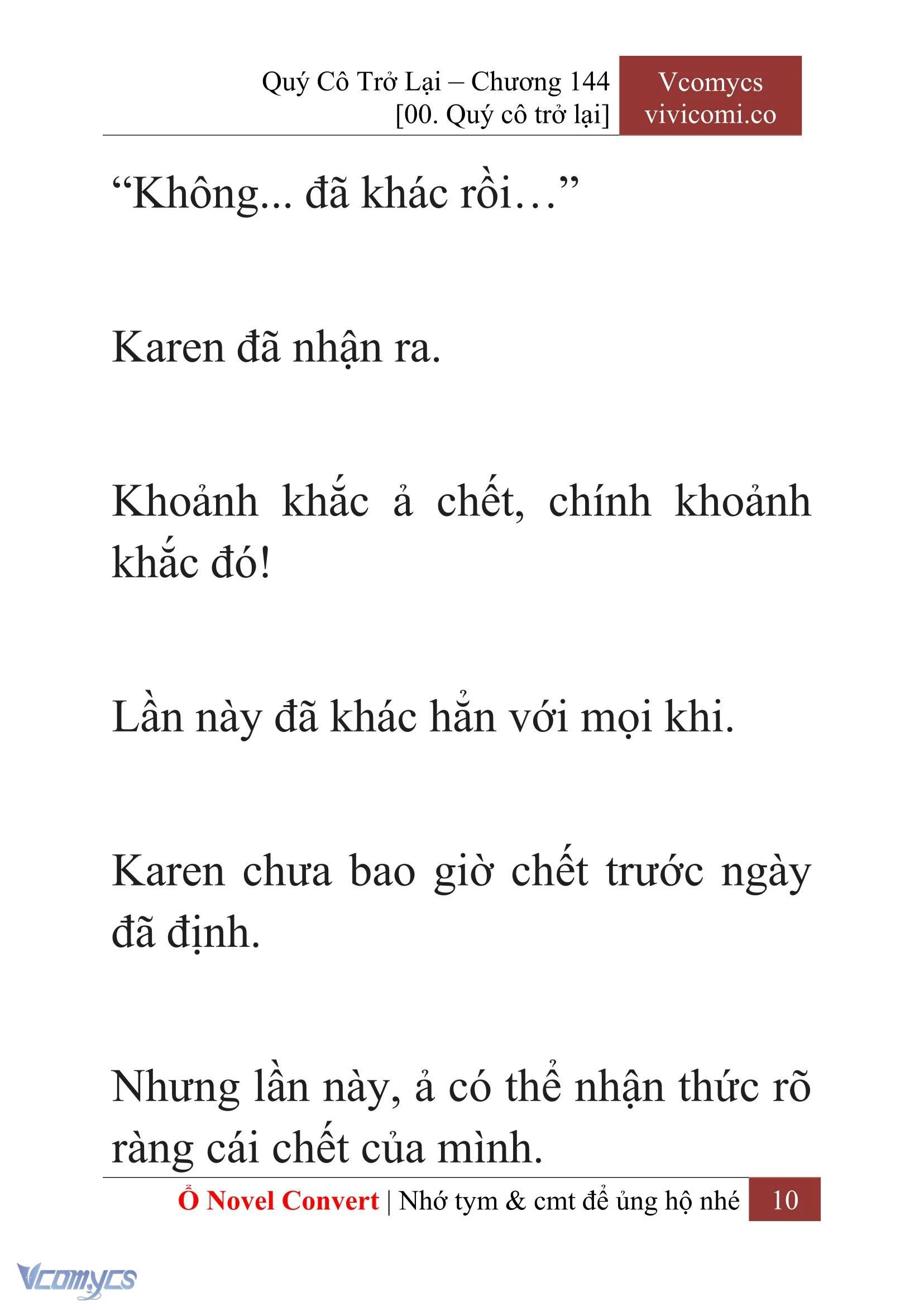 [Novel] Quý Cô Trở Lại Chapter  144 - 12