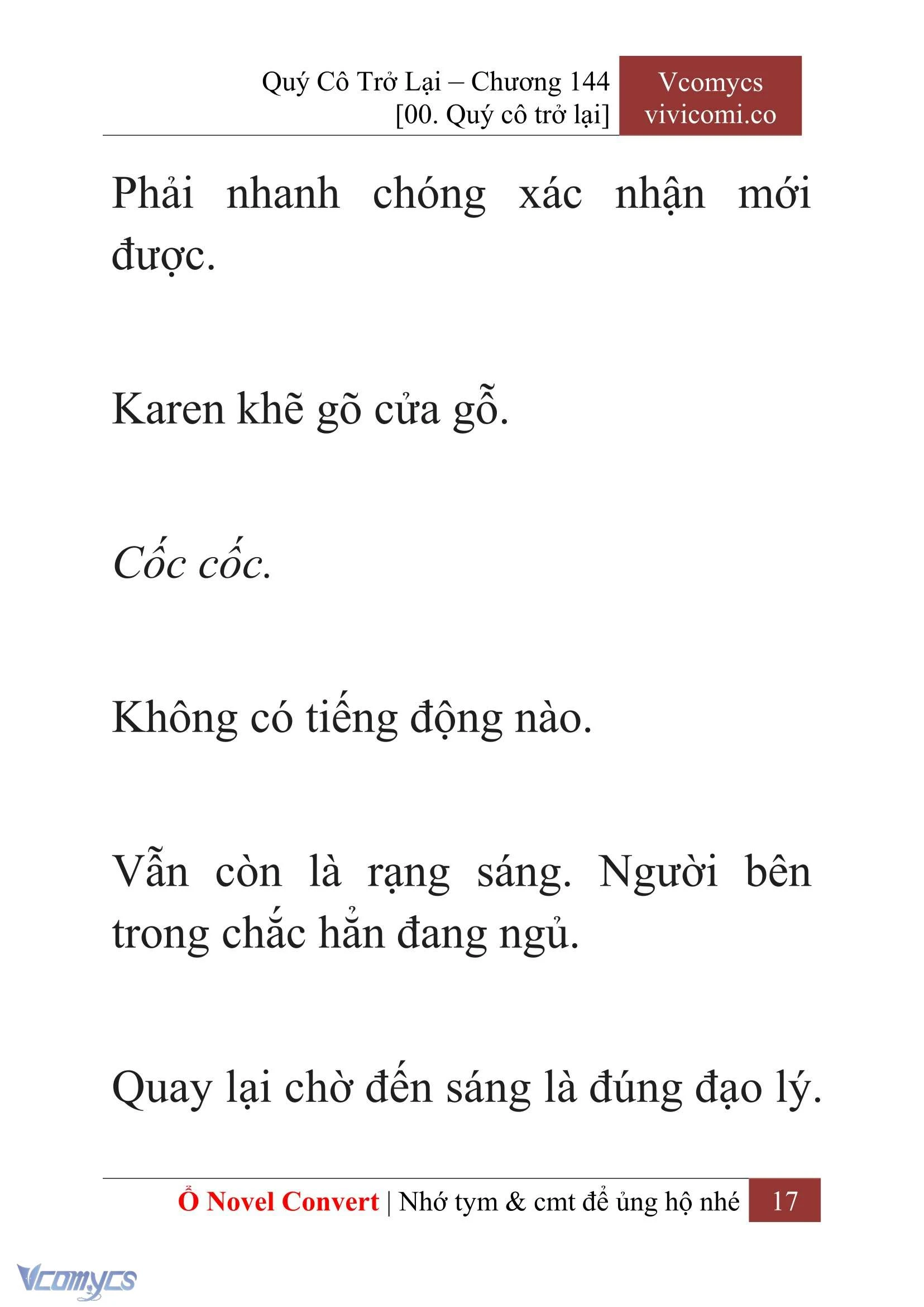 [Novel] Quý Cô Trở Lại Chapter  144 - 19