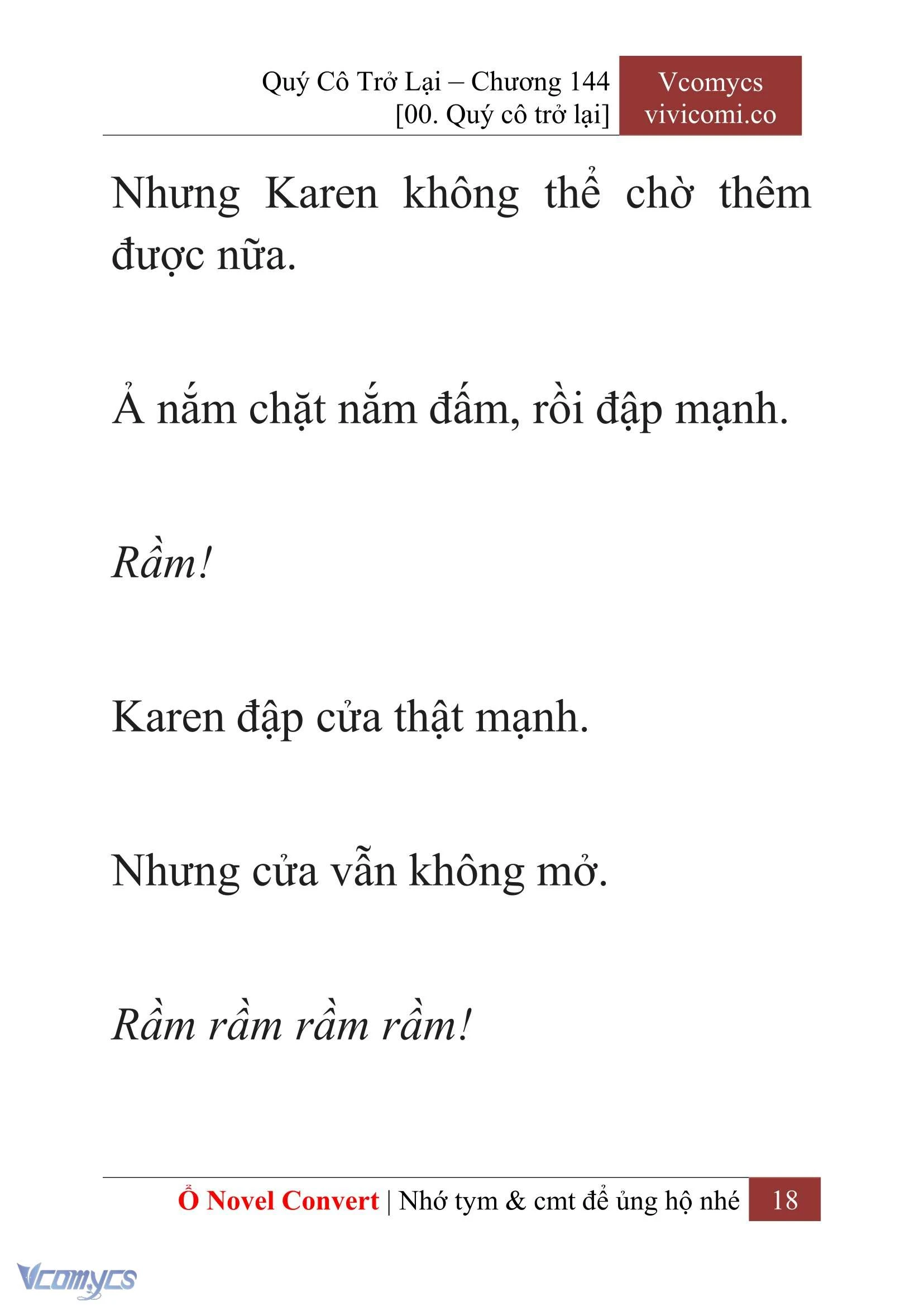 [Novel] Quý Cô Trở Lại Chapter  144 - 20