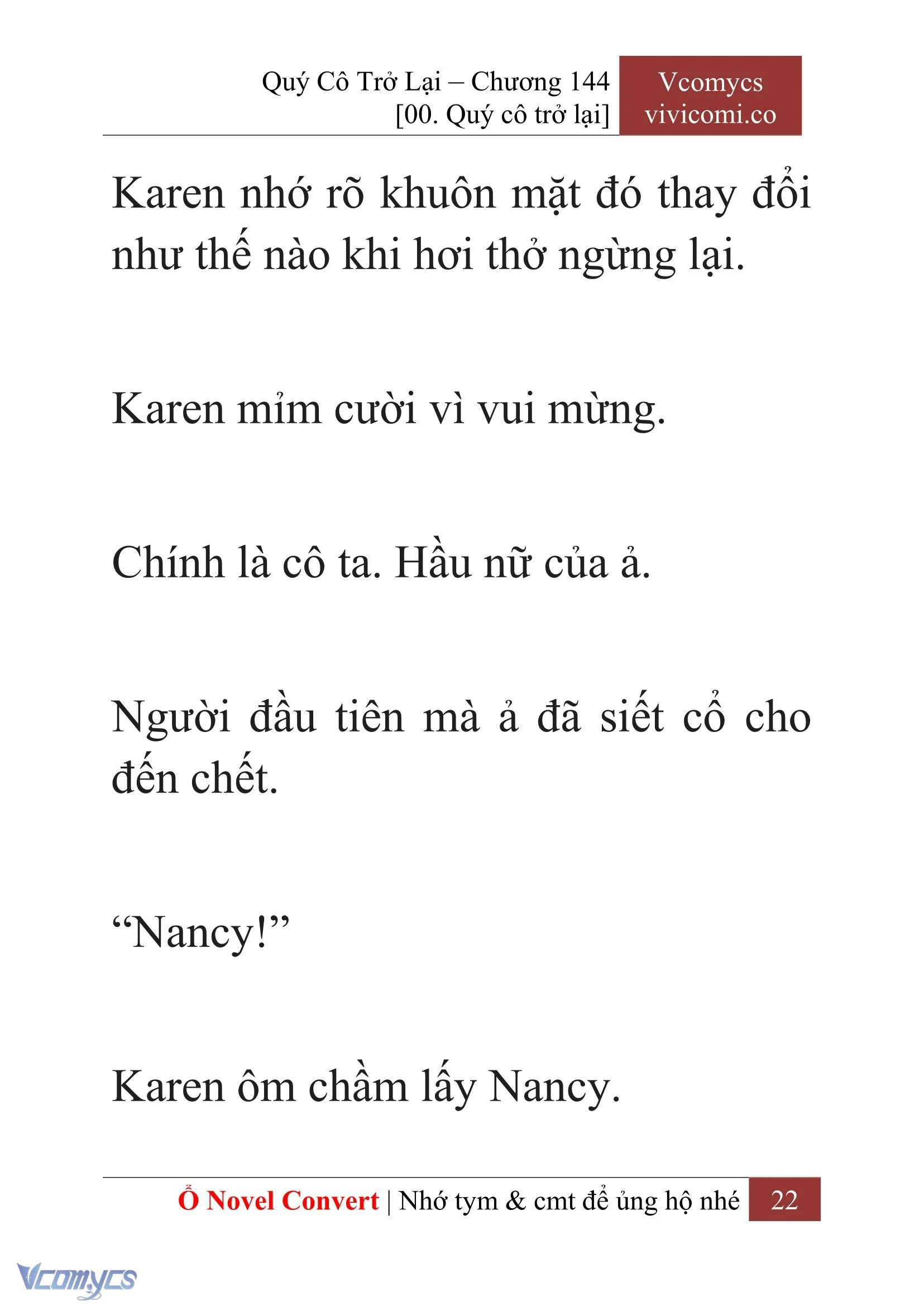 [Novel] Quý Cô Trở Lại Chapter  144 - 24