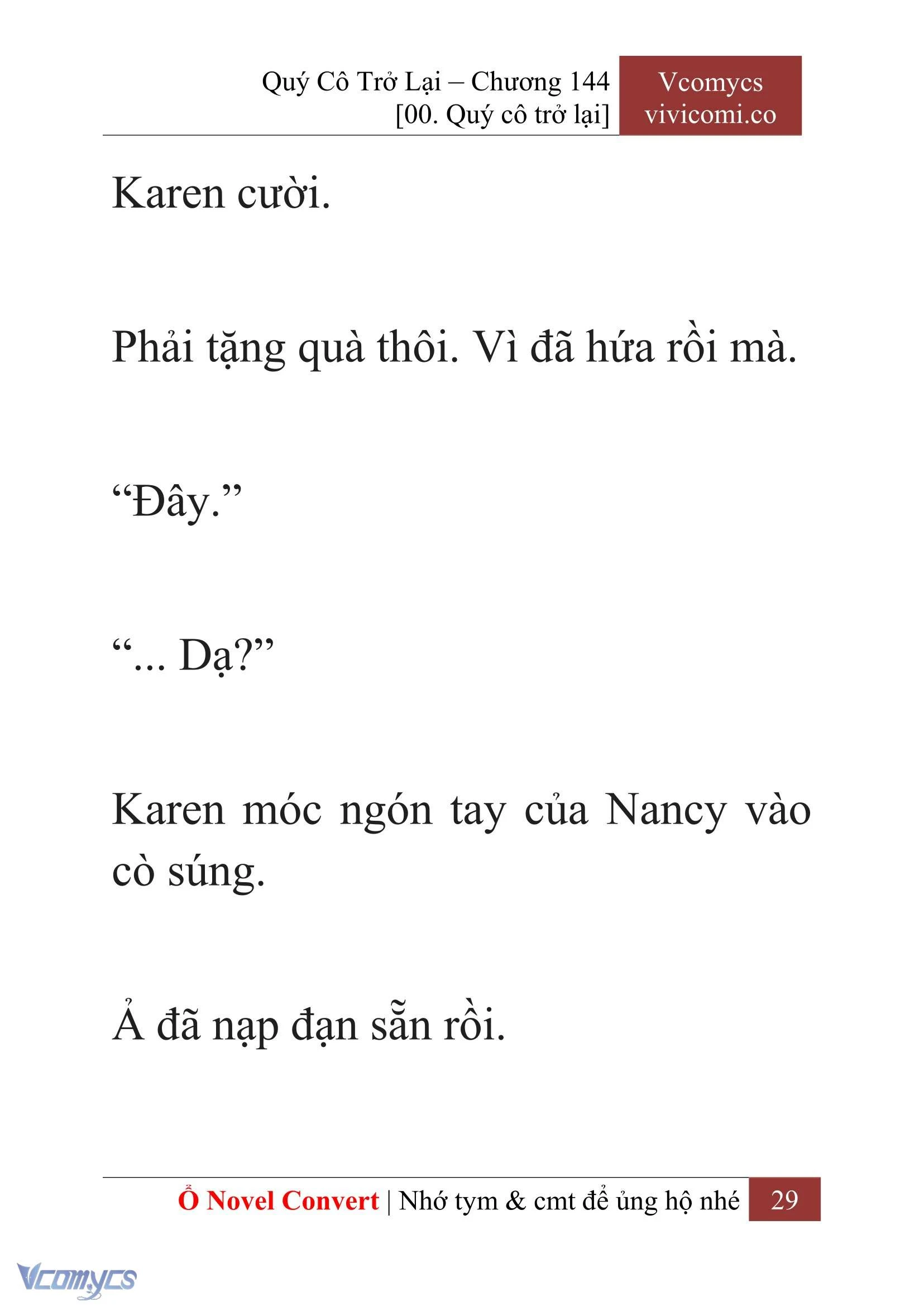 [Novel] Quý Cô Trở Lại Chapter  144 - 31