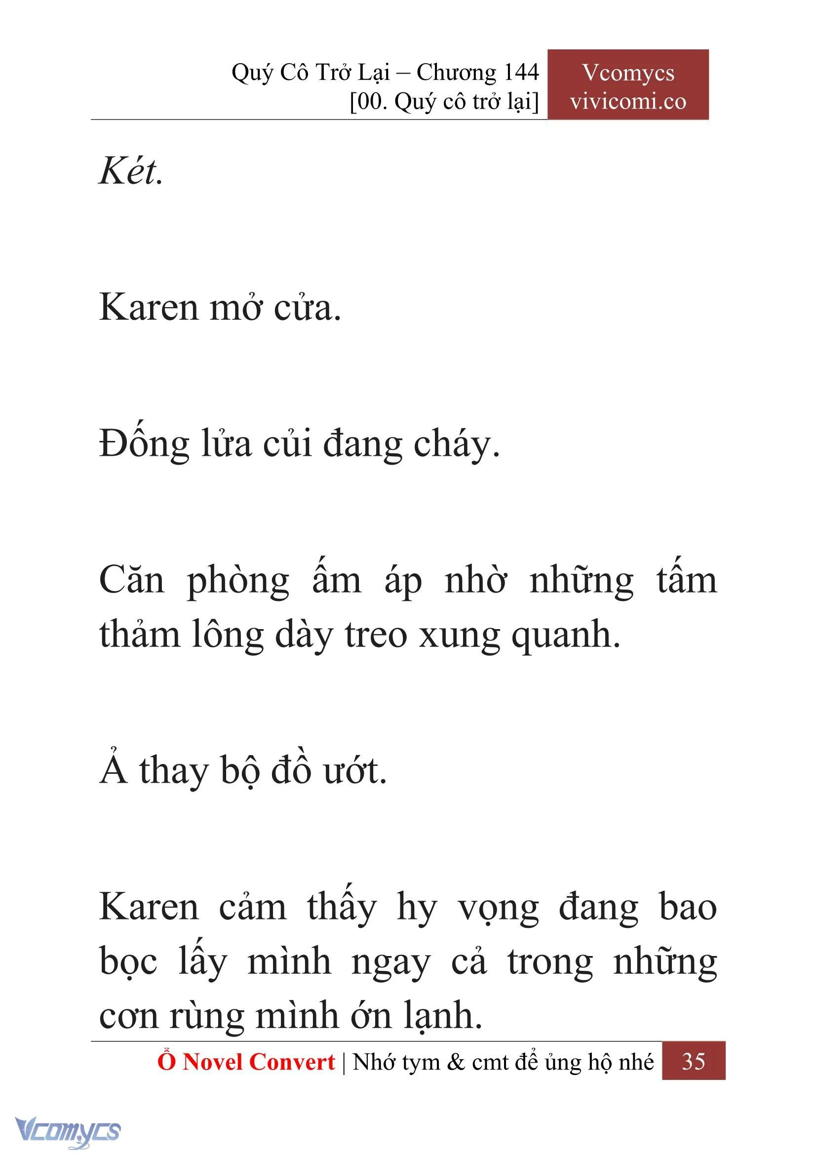 [Novel] Quý Cô Trở Lại Chapter  144 - 37