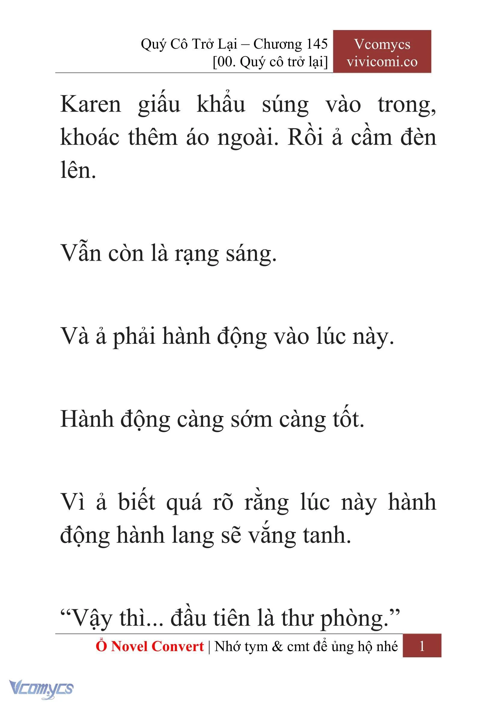 [Novel] Quý Cô Trở Lại Chapter  145 - 3