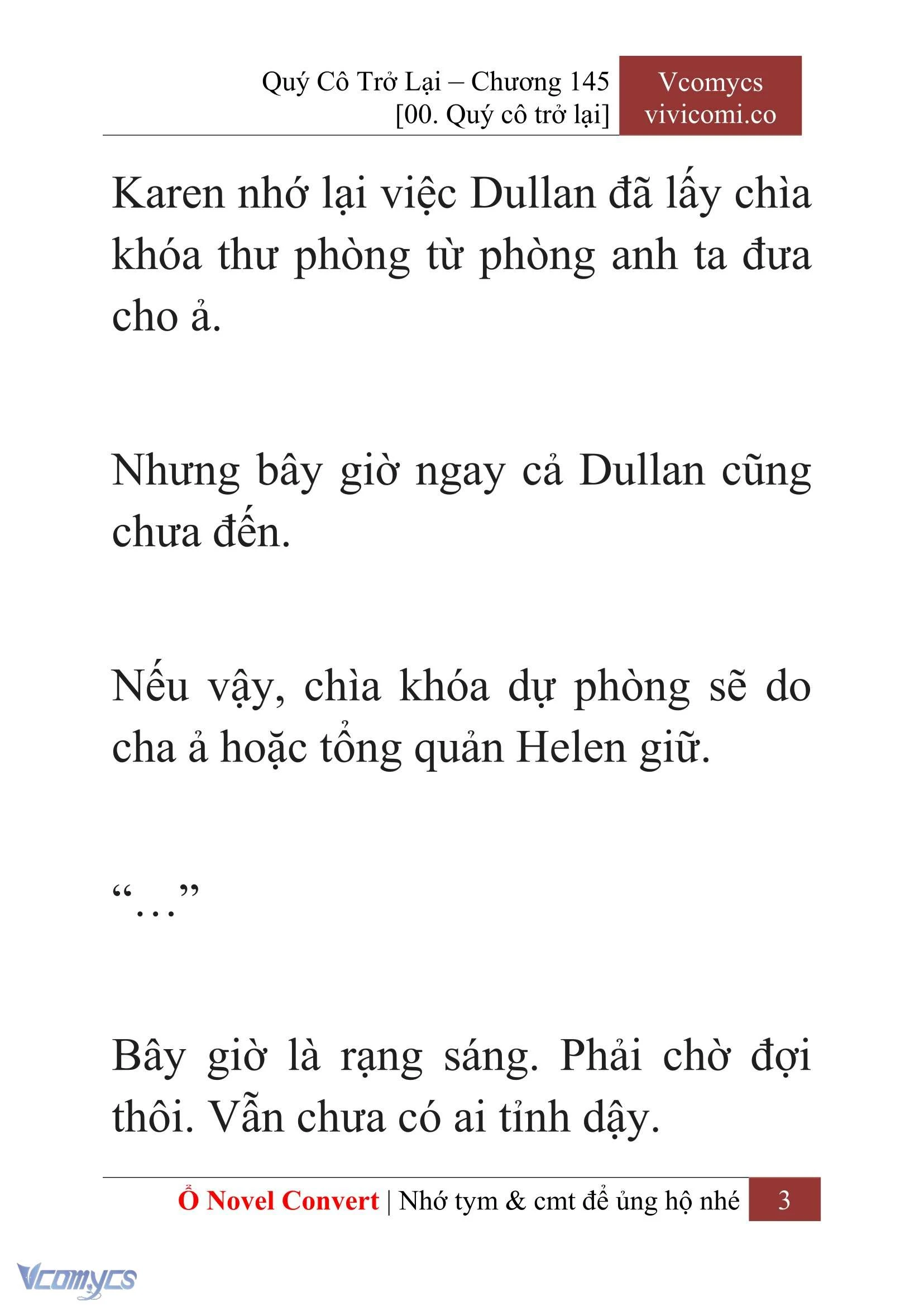 [Novel] Quý Cô Trở Lại Chapter  145 - 5