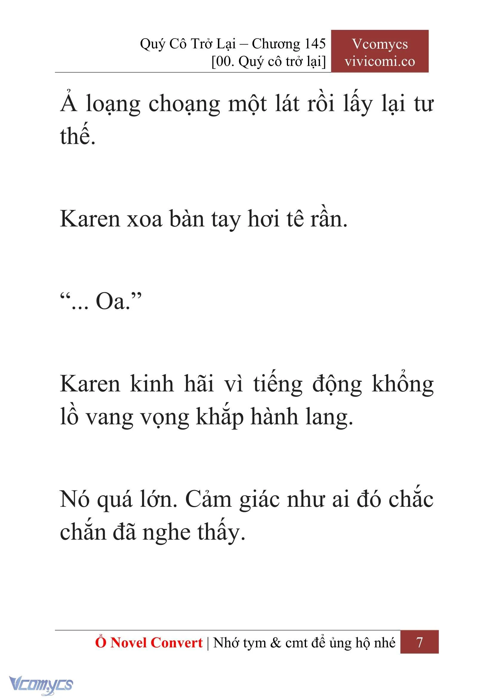 [Novel] Quý Cô Trở Lại Chapter  145 - 9